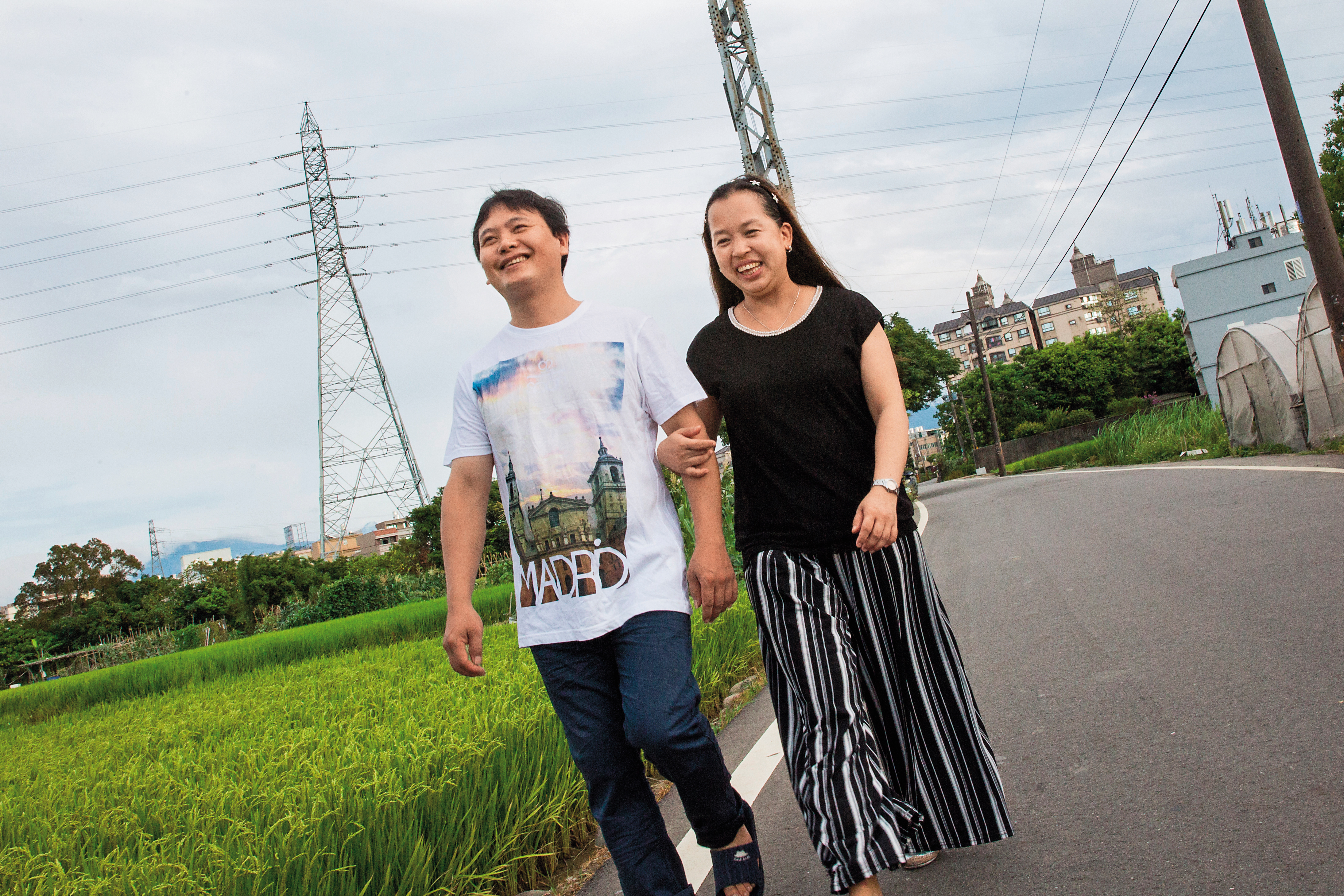 莫愛芳說，剛結婚時雖有婆媳問題，但先生待她甚好，不但努力工作養家，也支持她拍戲。