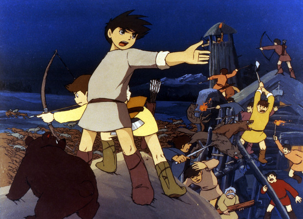 《太陽王子 霍爾斯的大冒險》1968年，東映動畫。