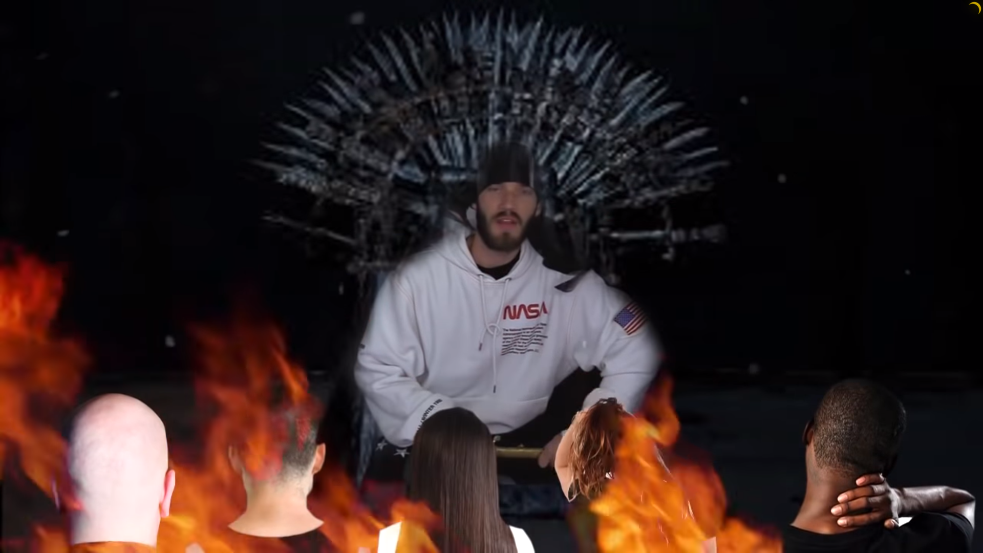 PewDiePie告訴粉絲們一個迫切的「消息」（圖片來源：影片截圖）