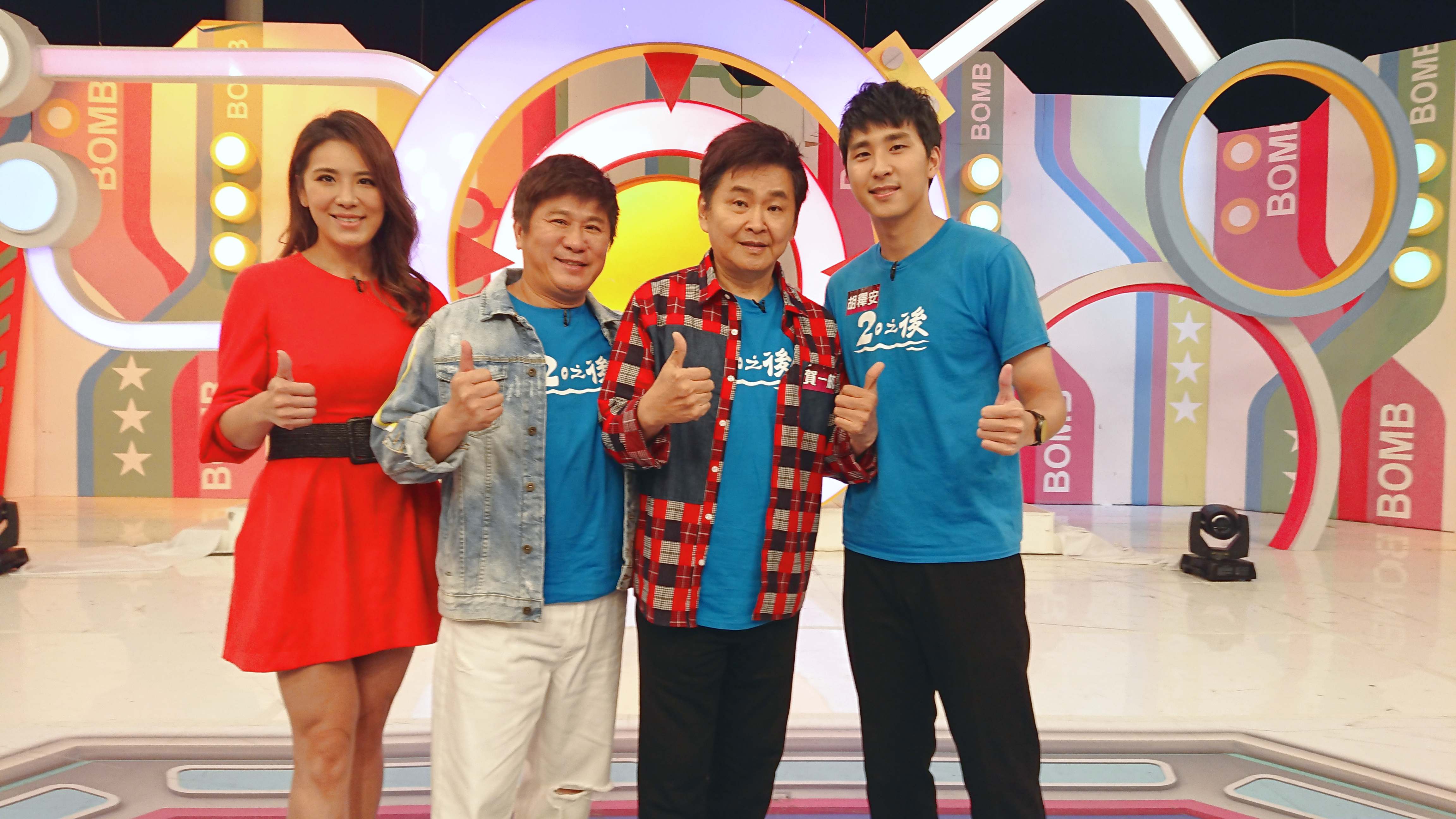 胡瓜和小禎和兒子安安（右一）同台飆戲，三人首度同台演出。（公視提供）