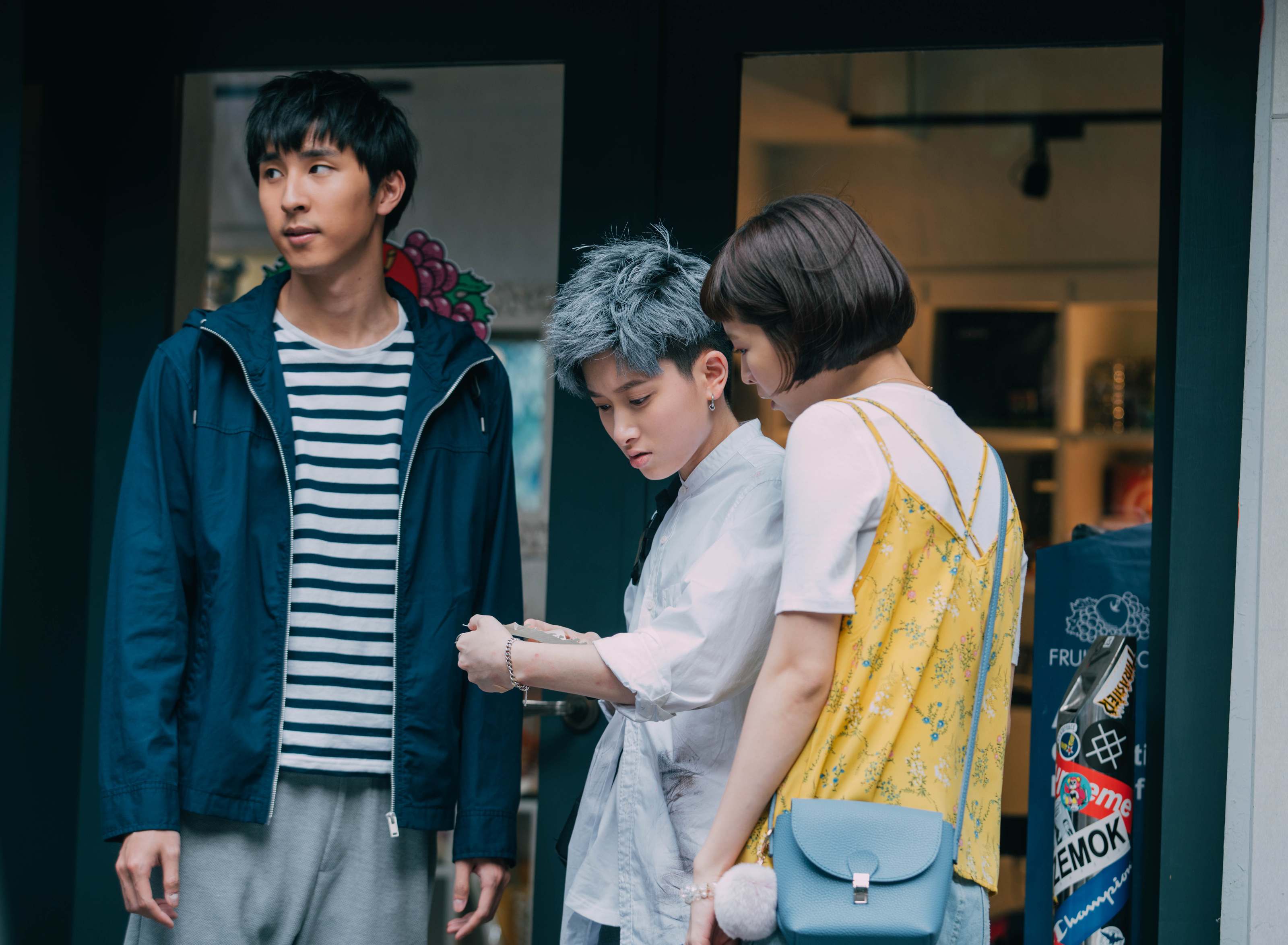 胡釋安在《20之後》飾演支持好友的大學生暖男「阿雄」 。(公視提供)
