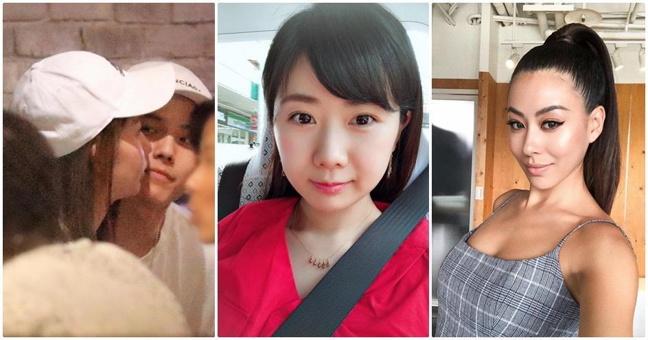 情侶或夫婦間公開親熱不稀奇，但放閃太過可能招來負評。（右圖、中圖翻攝自臉書）