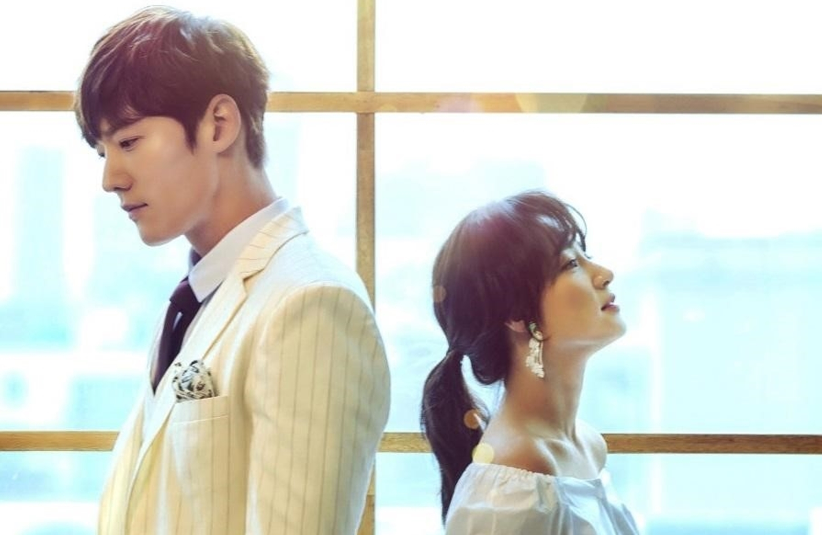 崔振赫（左）、宋罡昀主演新戲《馬成的喜悅》，26公分的身高差受封本季韓劇「最萌身高差CP」。（KKTV提供）