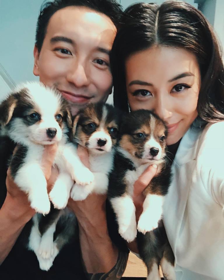 蔡詩芸每次提到老公王陽明就滿滿愛意，是演藝圈超愛放閃的夫婦。（翻攝自臉書）