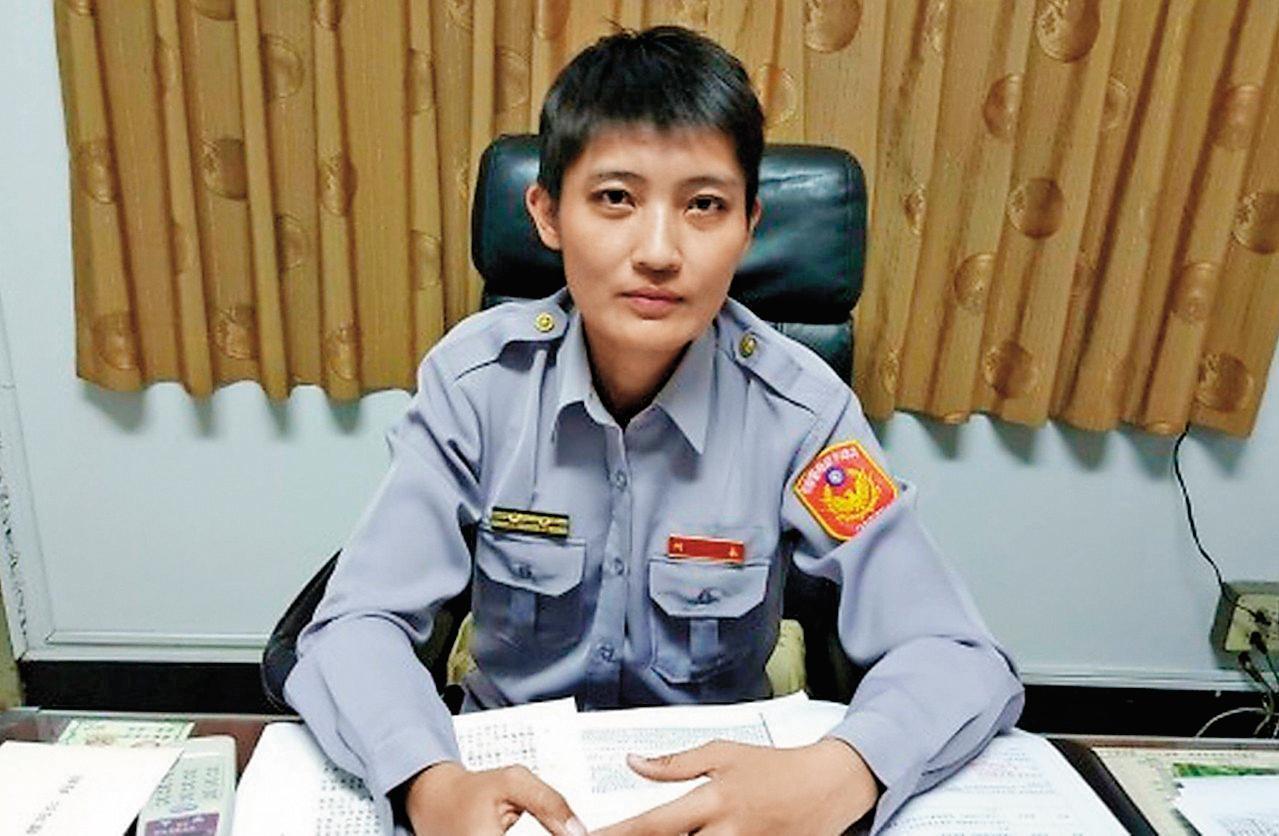 紀淑如從警之路爭議事件不斷,如今還因浮報嘉獎遭記過調職。(紀淑如提供)