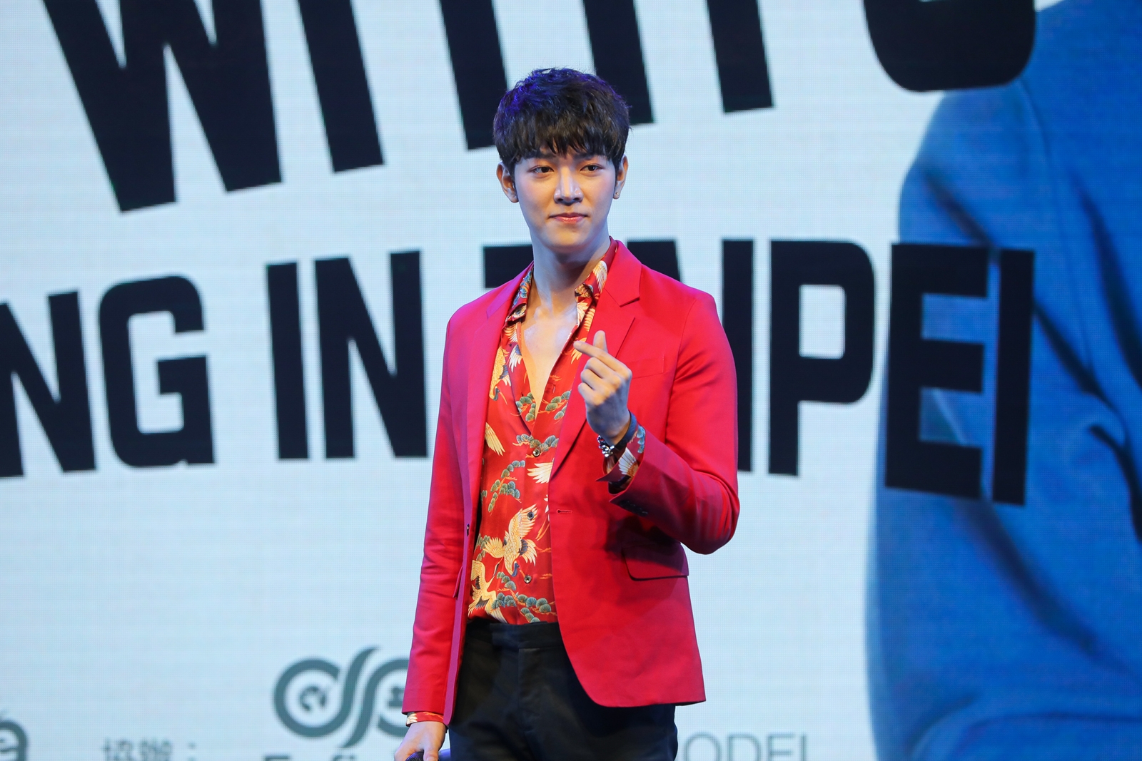 泰星Gxxod在台灣首次舉行個人見面會。(佳音娛樂提供)