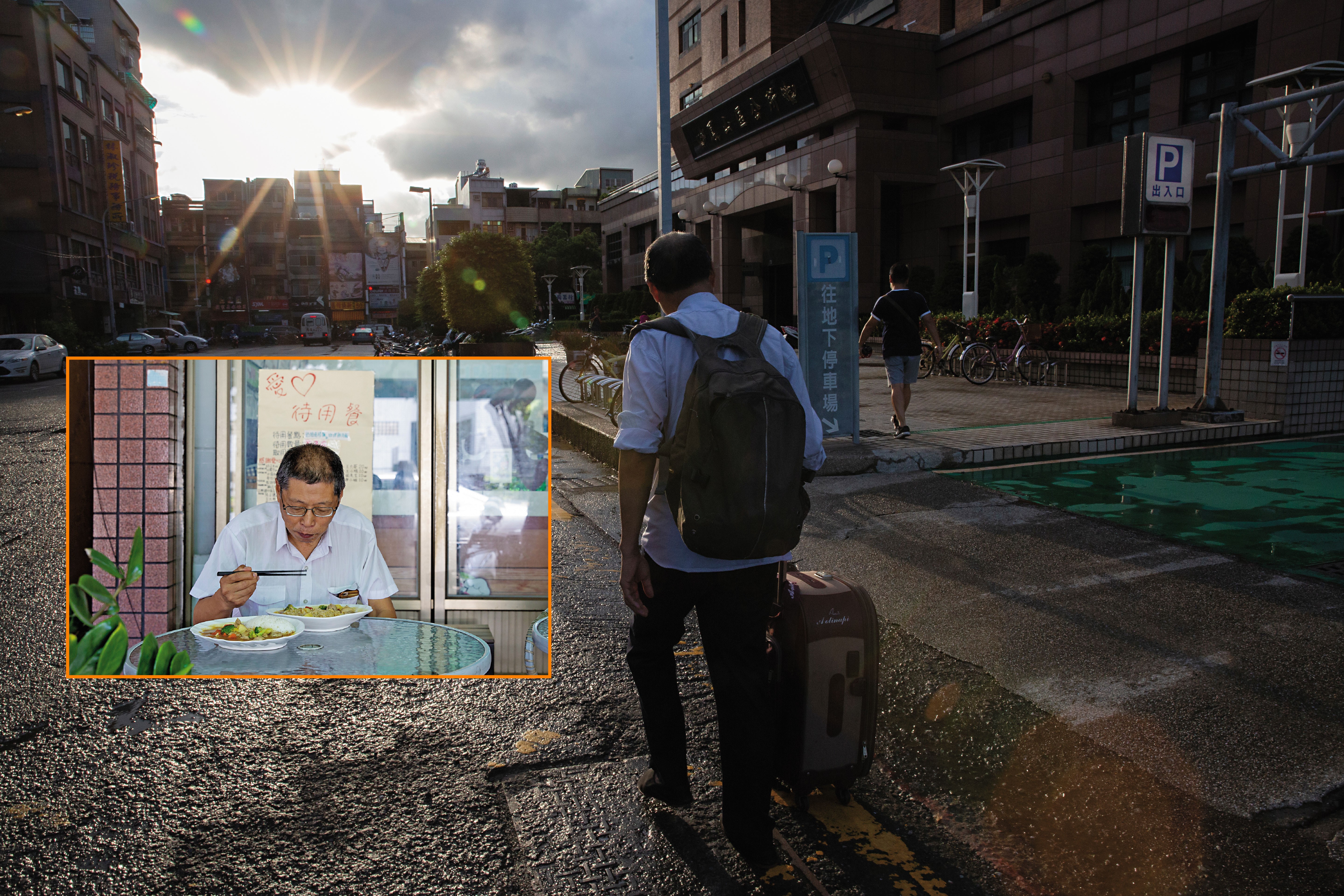 曾在英國經商致富的萬東平，因為家暴官司遭境管，本刊直擊他落魄成街友的慘況。