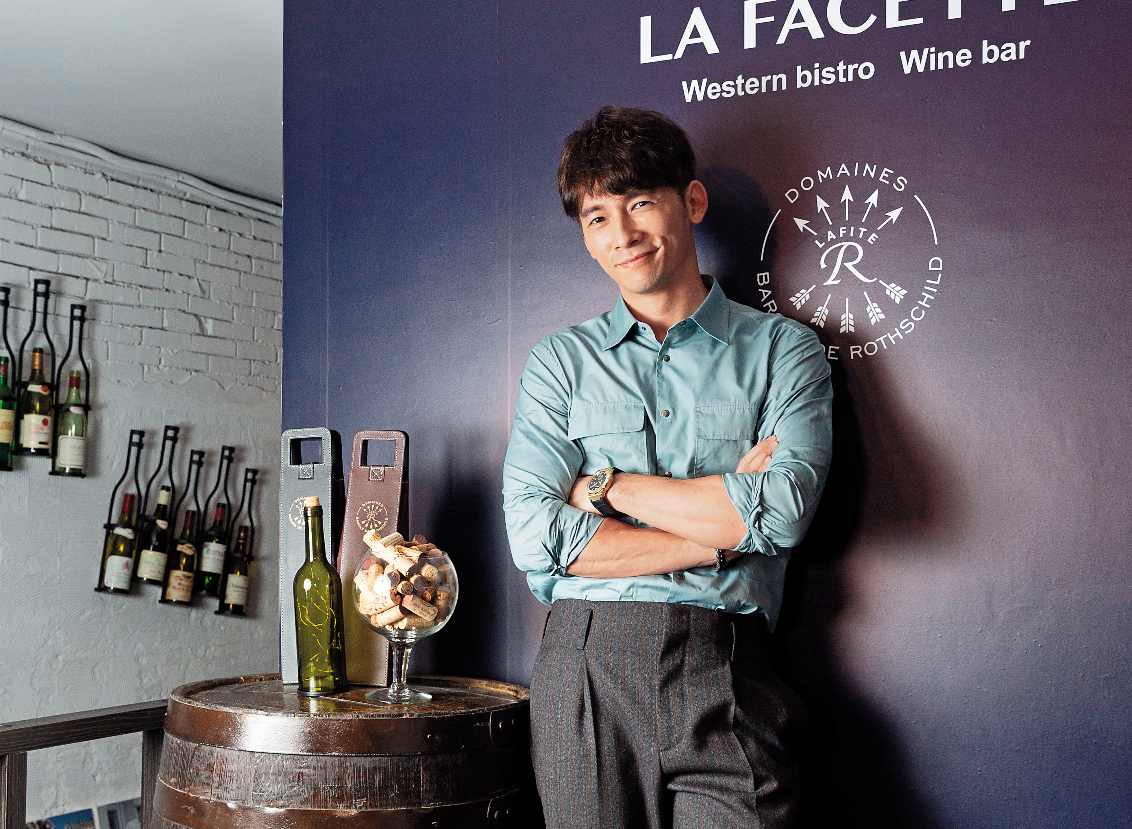 投資紅白酒事業有成的溫昇豪，還是把演藝工作當成是主業。