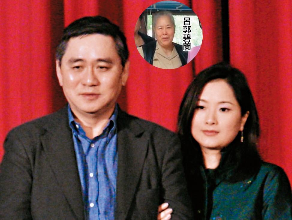 王文洋與昔日學生呂安妮交往22年，目前已分居，一度對簿公堂，而呂安妮的媽媽呂郭碧蘭（小圖）成為女兒與王文洋和解的關鍵人物。（小圖翻攝自呂秀蓮部落格，大圖翻攝自狠攪社）