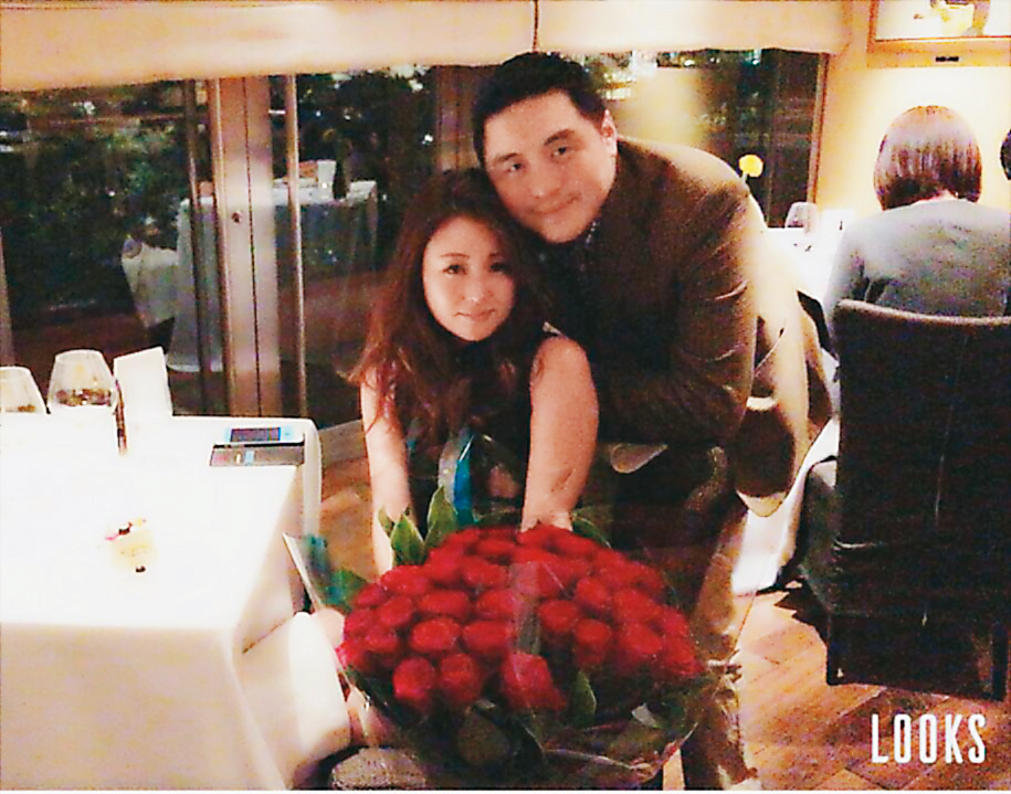 王泉仁與麻衣結婚後，麻衣經常在臉書及IG上放2人的恩愛照放閃。（翻攝自麻衣臉書）