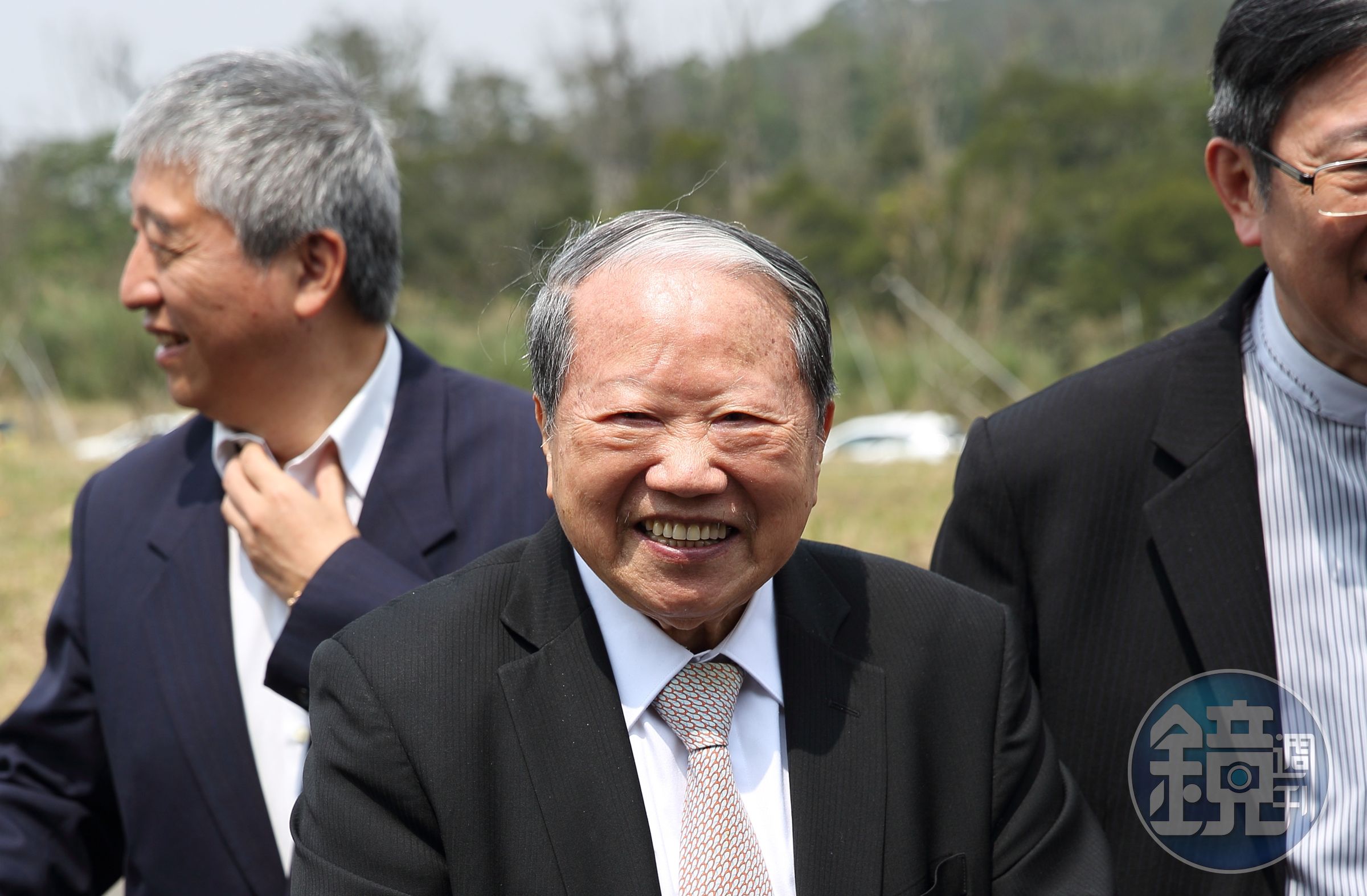 98歲的太設創辦人章民強，因轟動商界的SOGO案官司纏身。