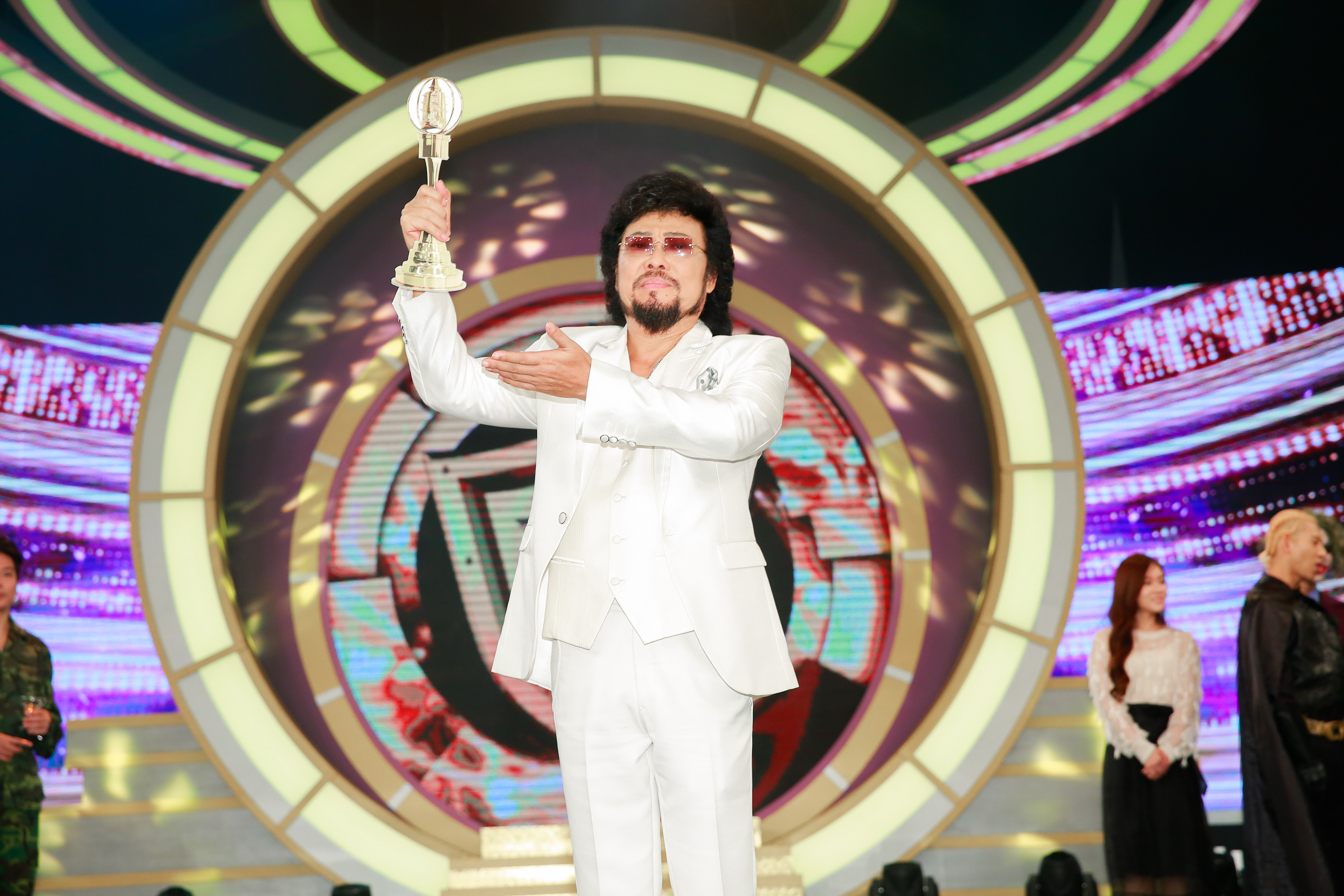 張菲對於入圍金鐘獎覺得很振奮也勢在必得。