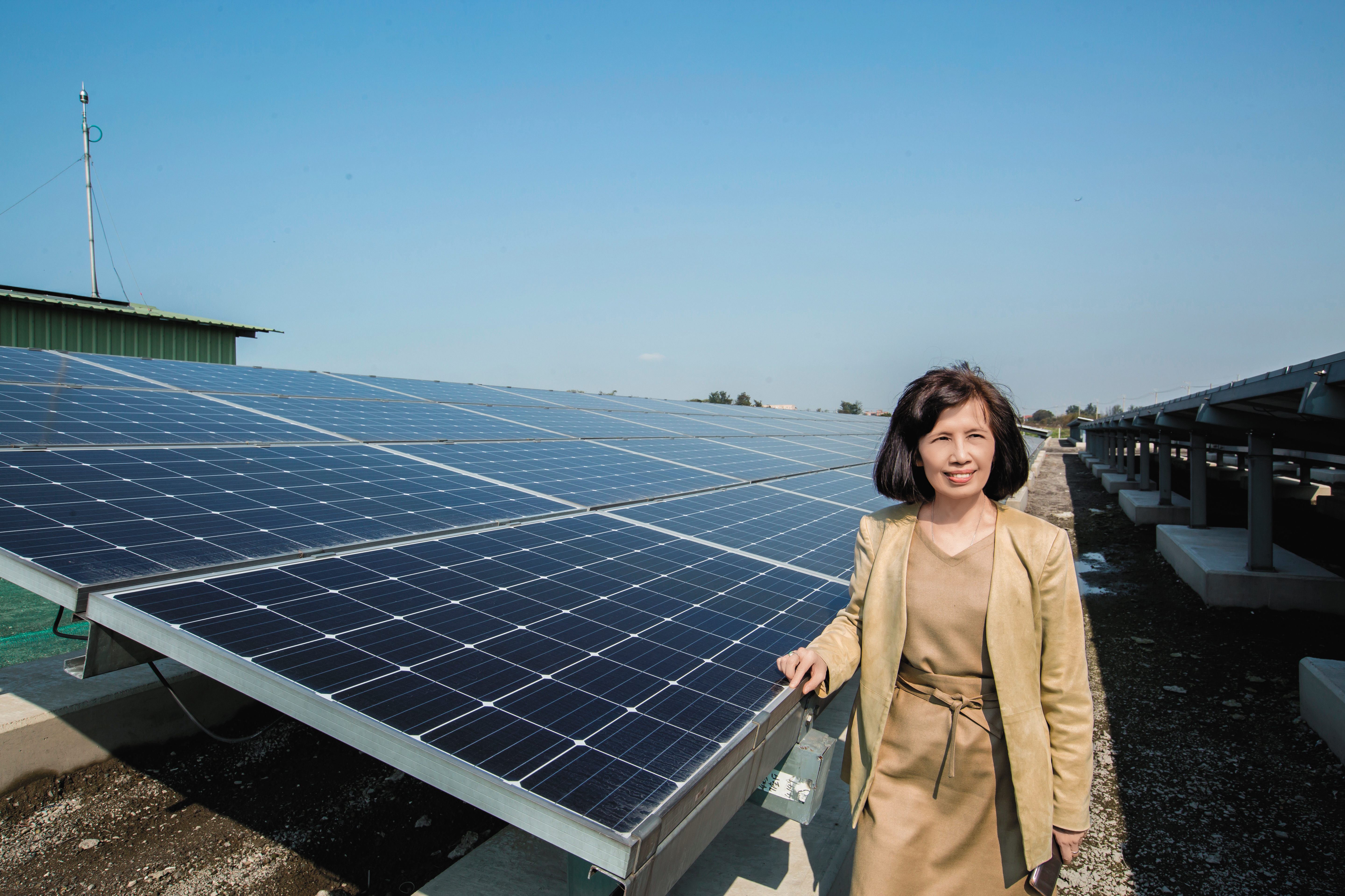 大同董座林郭文艷面臨經營挑戰，仍帶領公司積極轉型，從電力設備製造商邁向智慧能源公司發展。