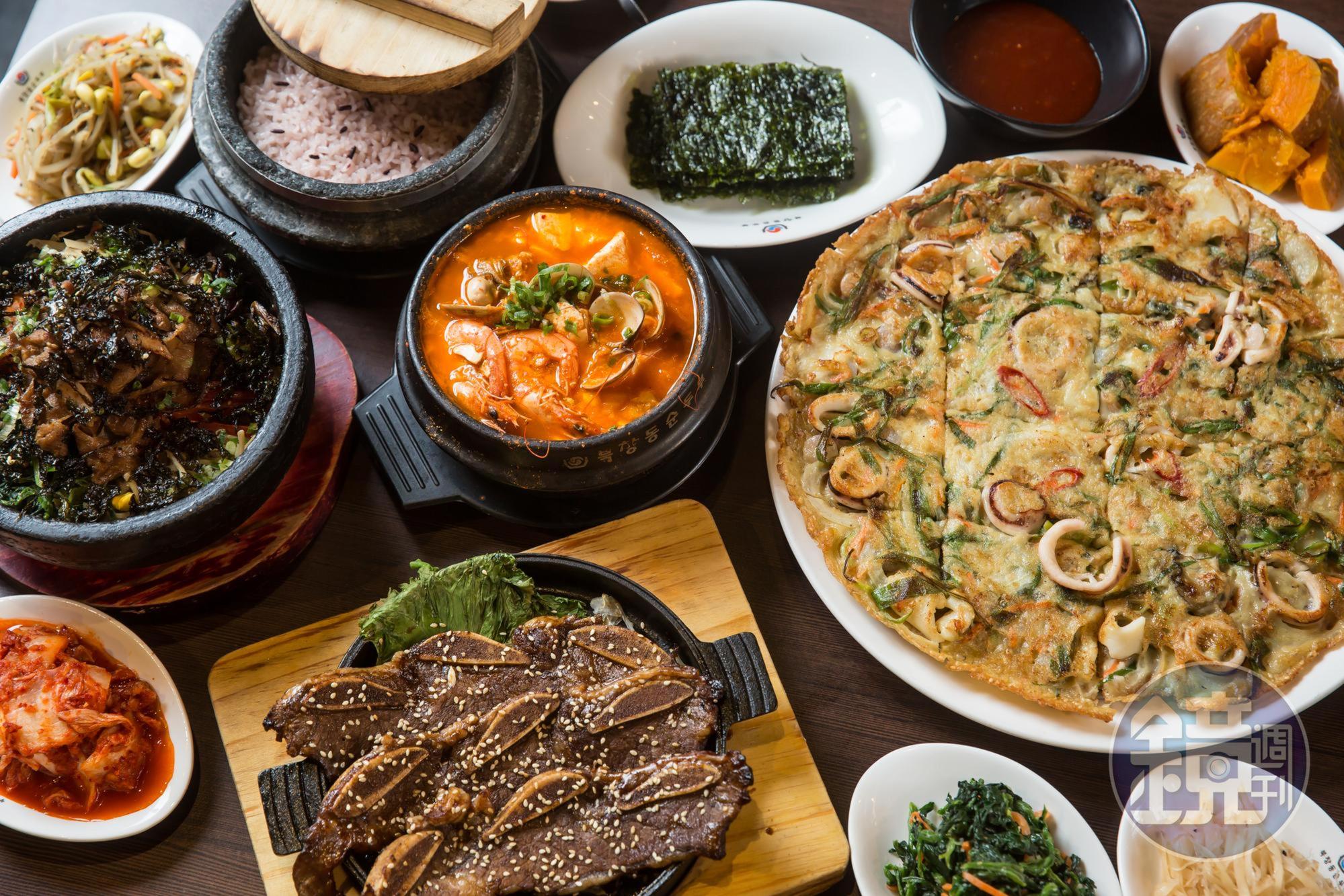 涓豆腐有5成料理為韓國傳統經典菜餚,消費者不用飛到韓國,就能品嘗正宗韓國味。