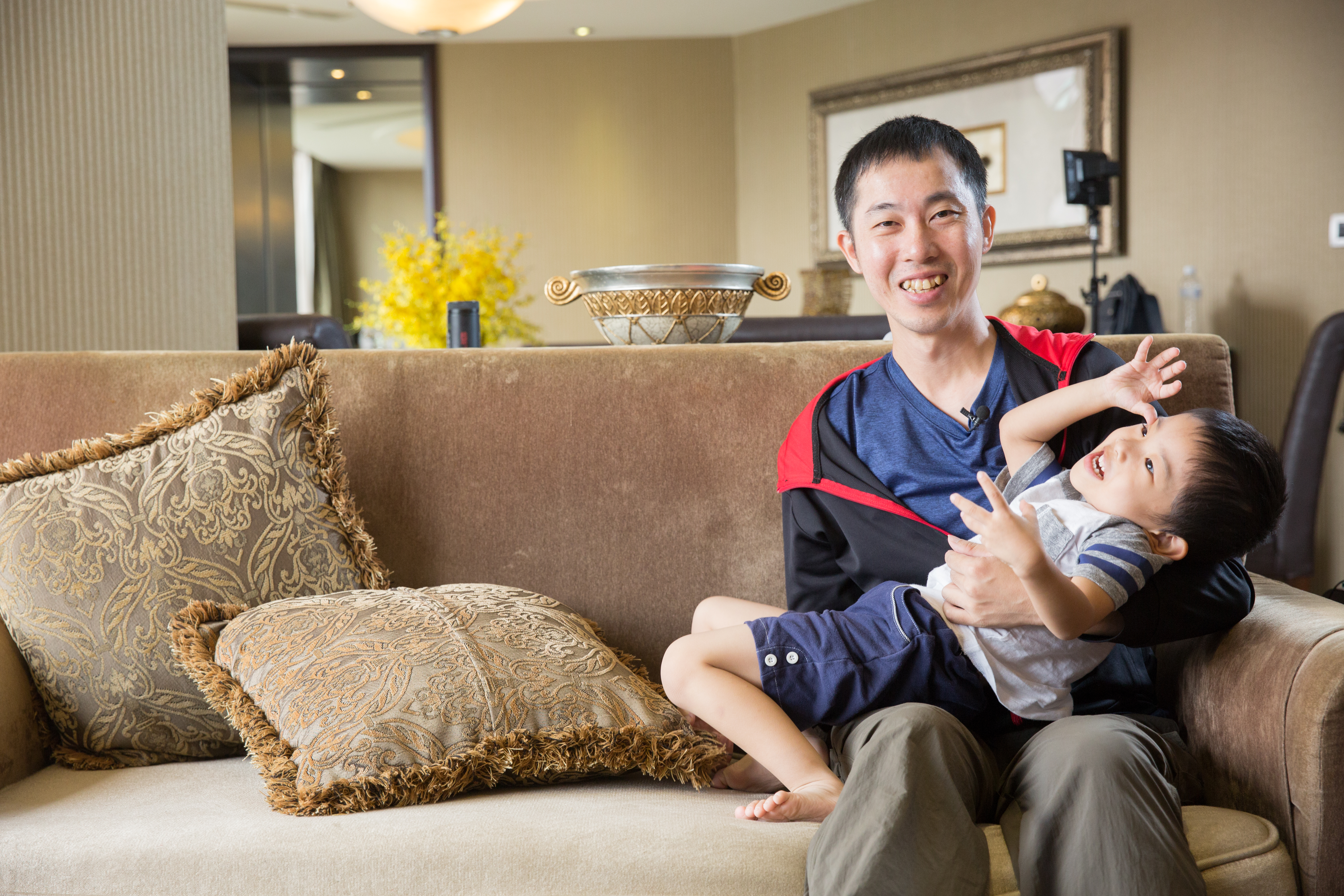 巫明帆成為專職投資人後,多了與孩子相處的時光。