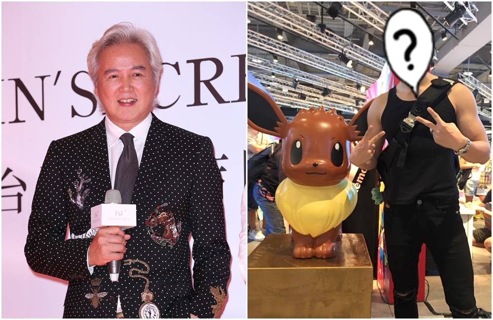 林瑞陽和前妻曾哲貞所生兒子林禹已27歲，在去年進入演藝圈，目前已接5部戲。（右圖取自林禹臉書）