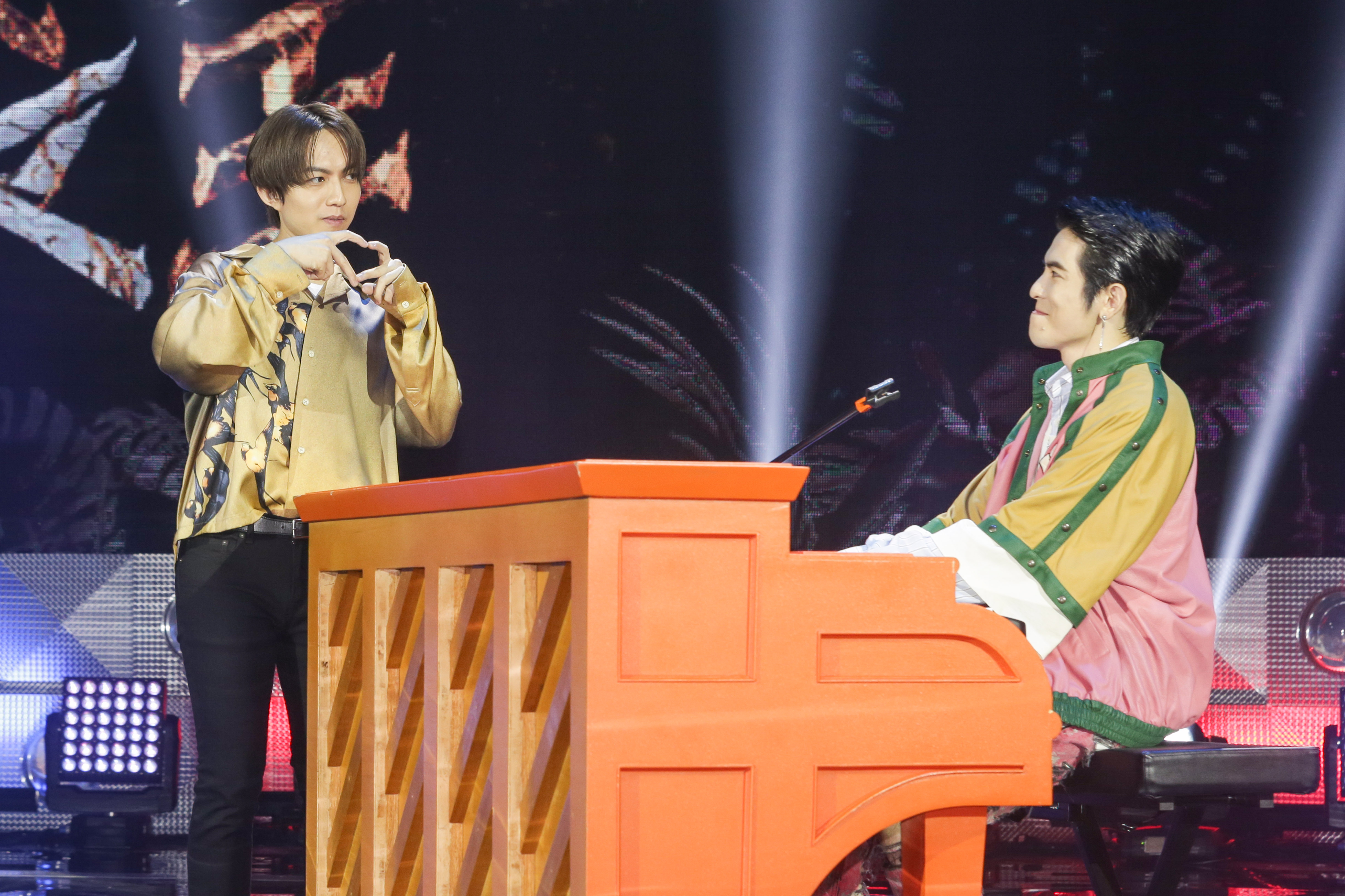 蕭敬騰、林宥嘉自認一個像爸爸、一個像媽媽，會嚴格對待參賽的選手們。