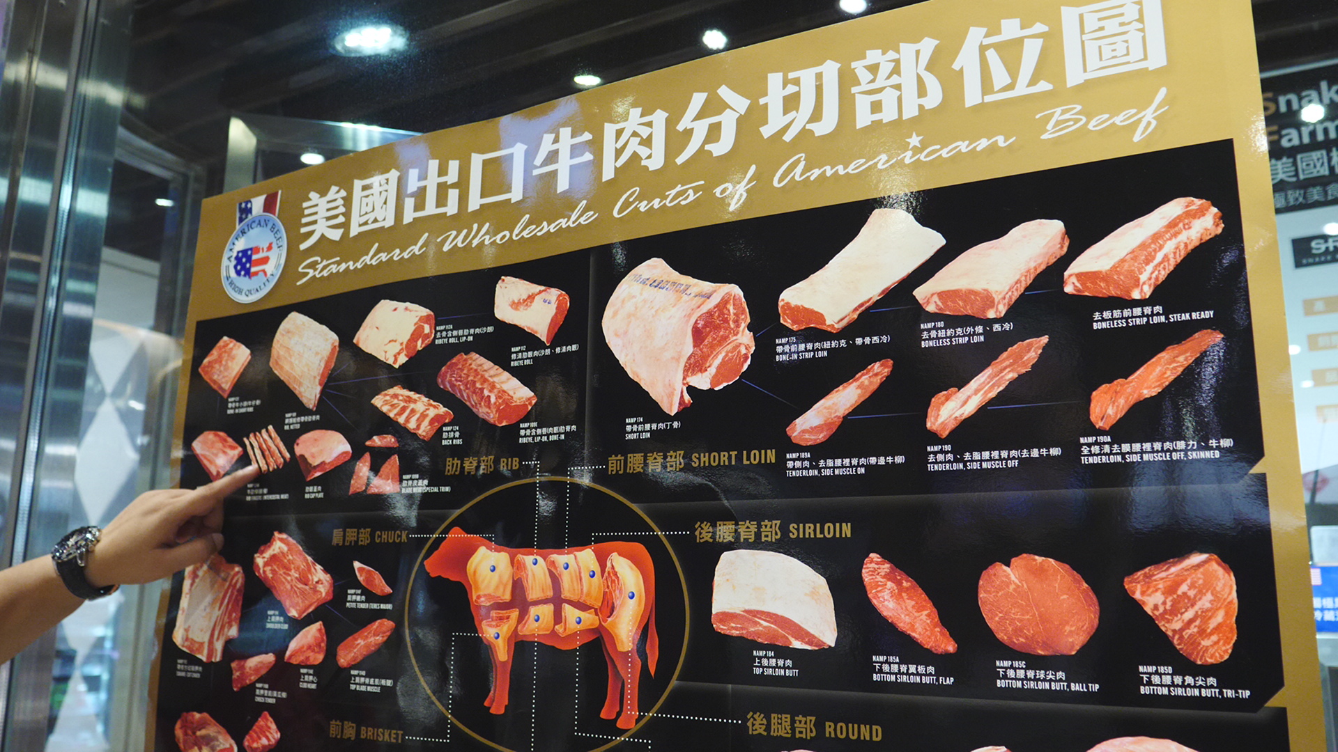 中秋在家烤肉，不同部位的牛肉有不同處理方式。
