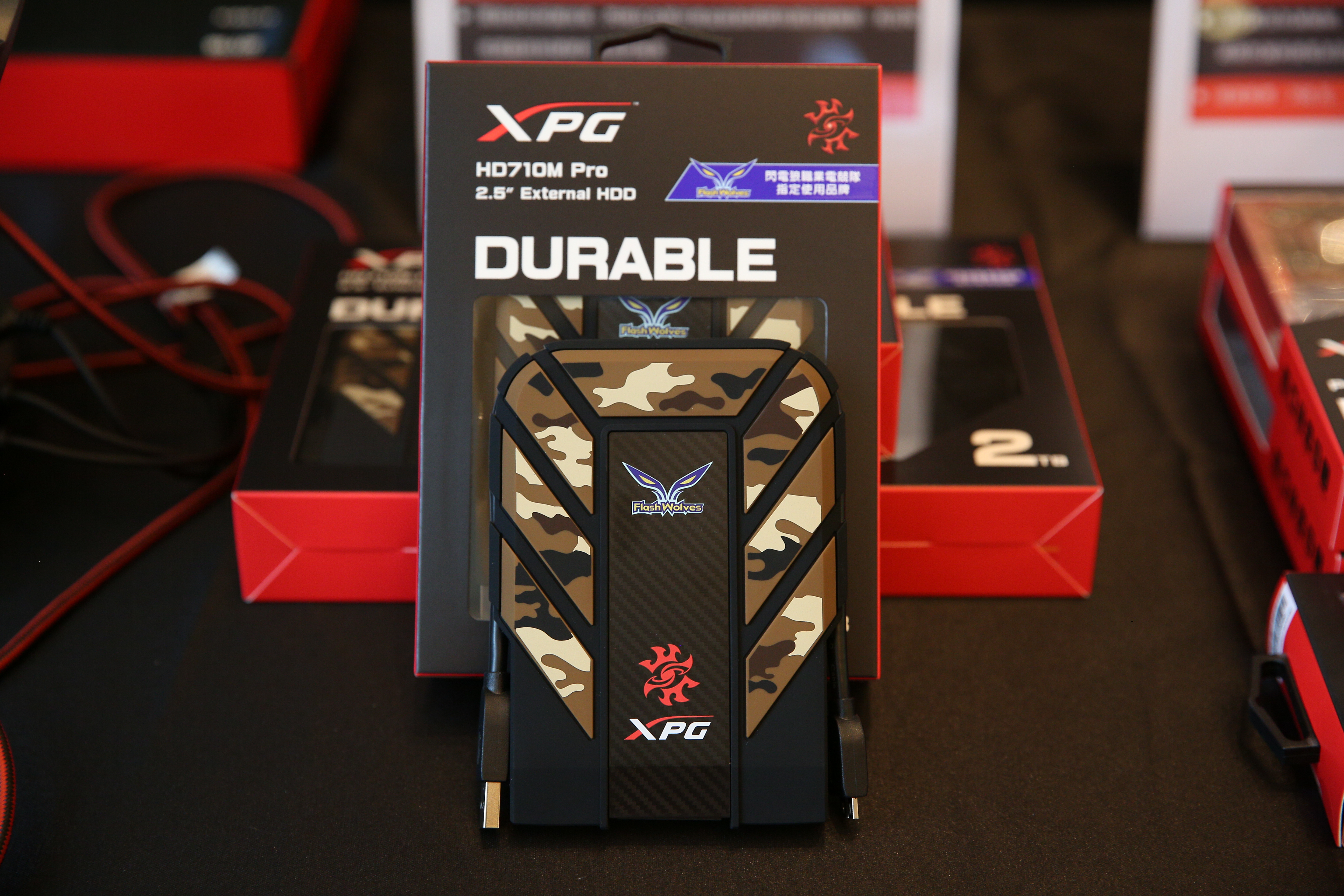 威剛科技宣布與閃電狼結盟，並同步推出XPG系列聯名電競產品。