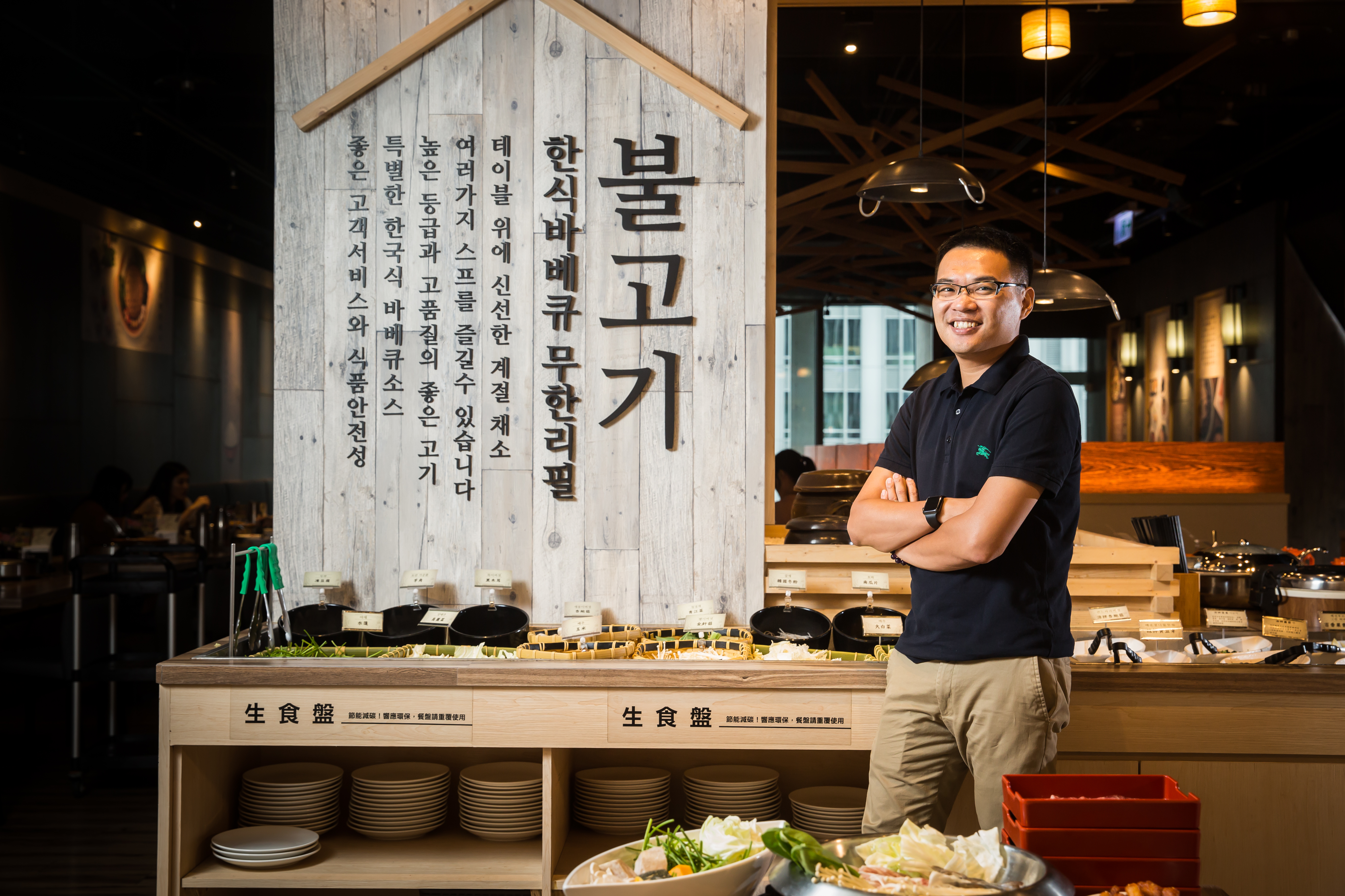 豆府餐飲集團董事長吳柏勳私底下也是美食控，他特別偏好夜市美食與台灣小吃。