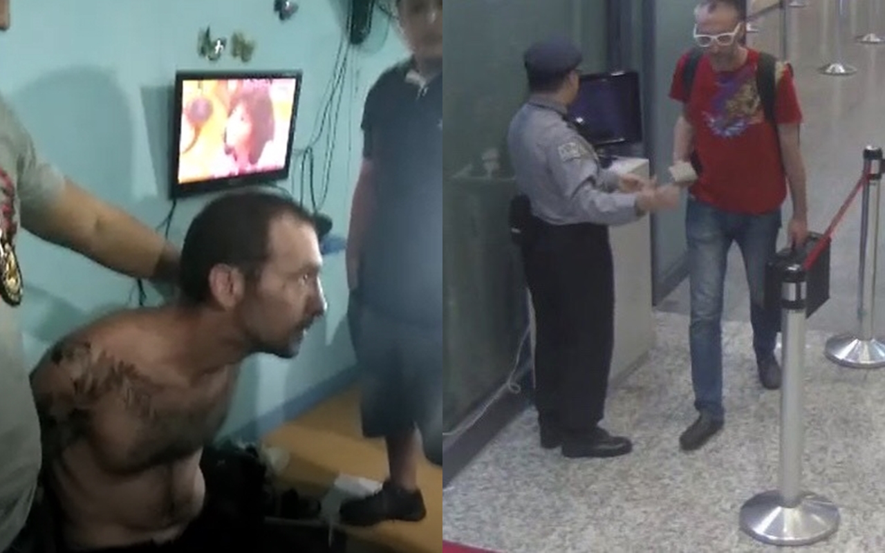 菲律賓警方監控後執行跟監，逮捕躲藏在公寓的孫嫌。（刑事局提供）