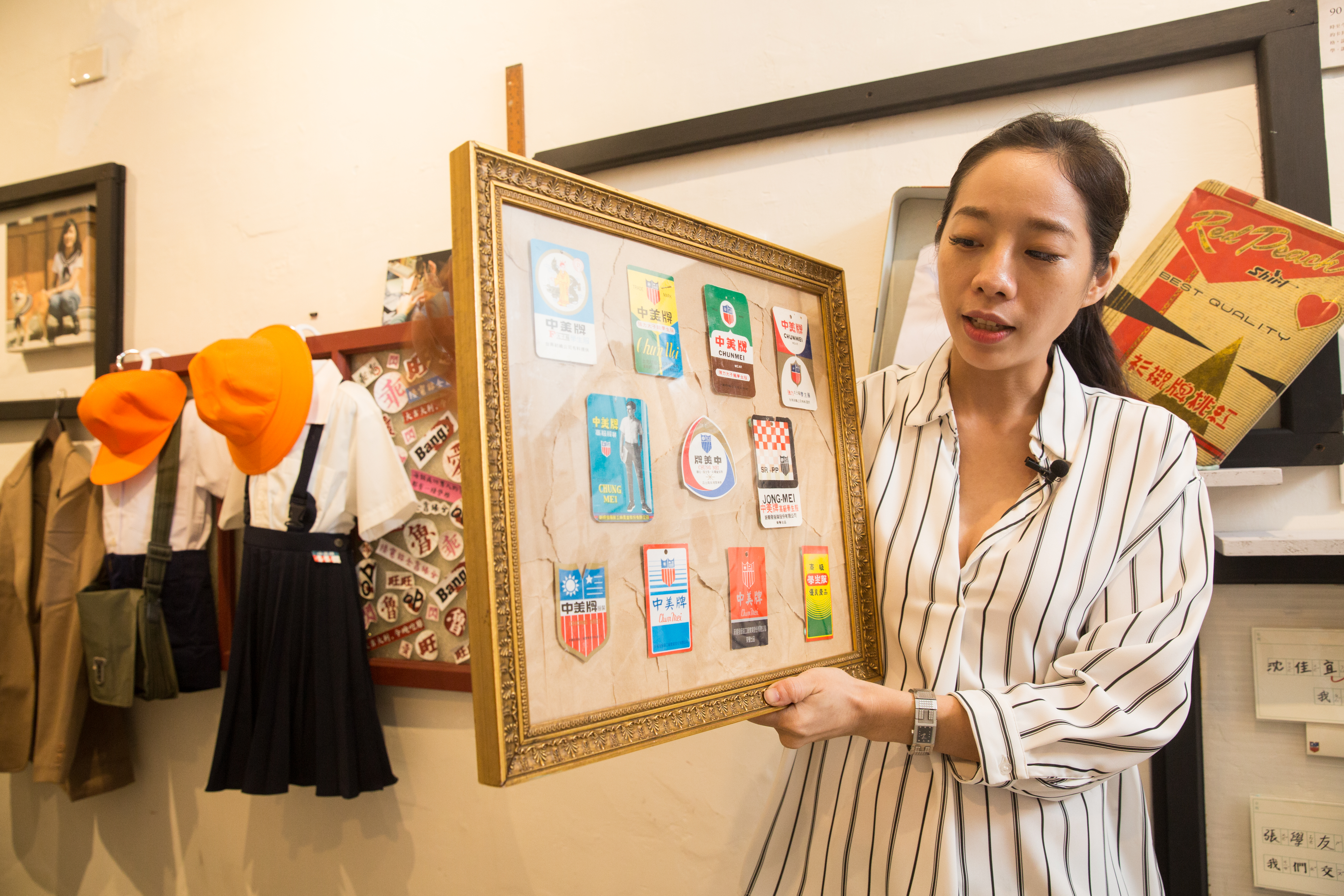 因品質耐磨洗，中美牌學生服會向台南紡織購買「太子龍」牌的卡其布料，制服上也會掛上太子龍、中美牌的雙標籤。