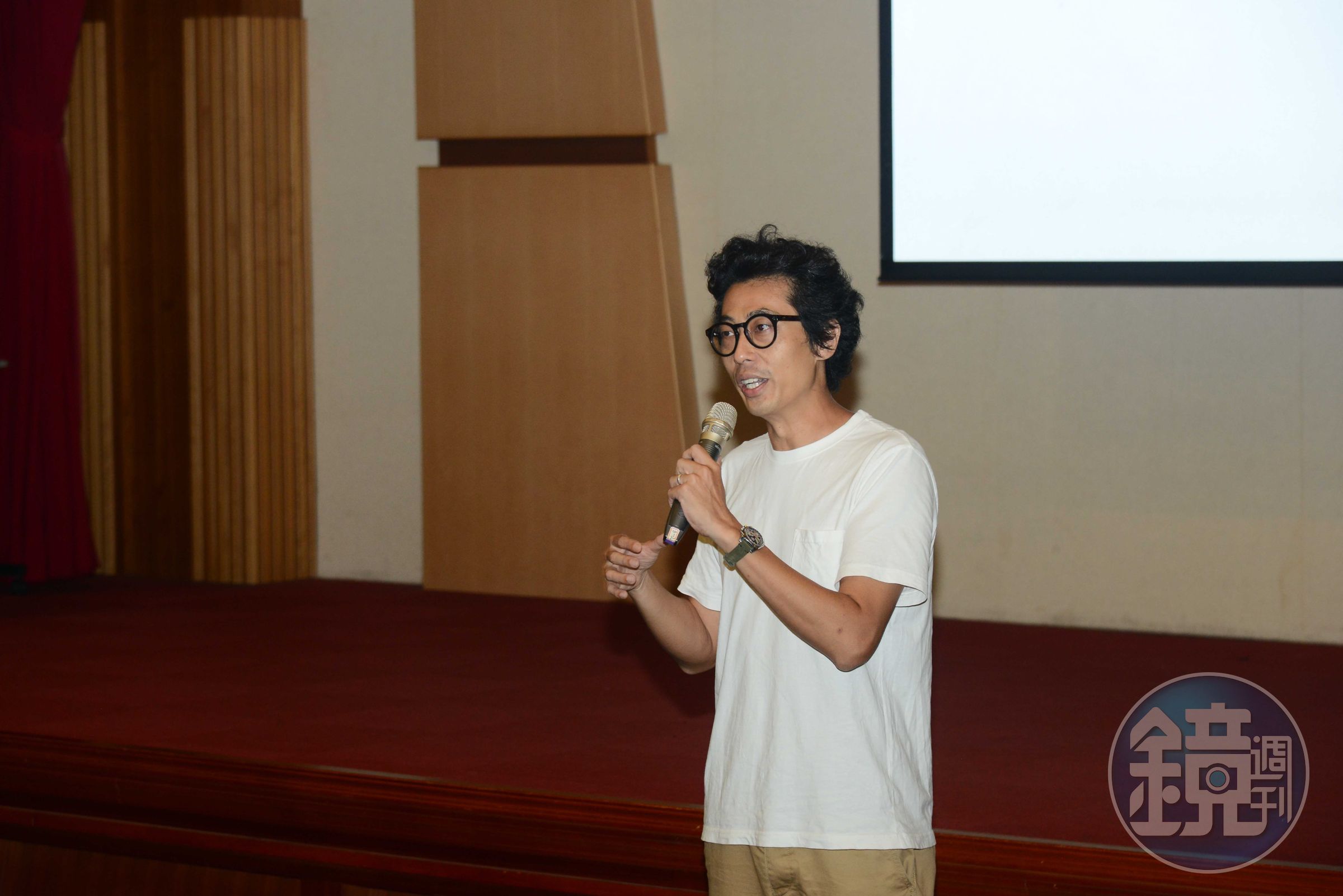 演員馬念先出席記者會宣導反毒概念。（刑事局提供）