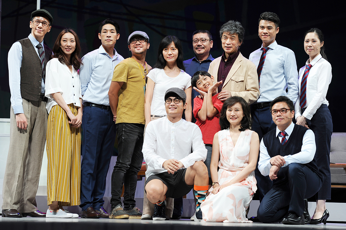 舞台劇《小兒子》今舉行演出首演彩排記者會。