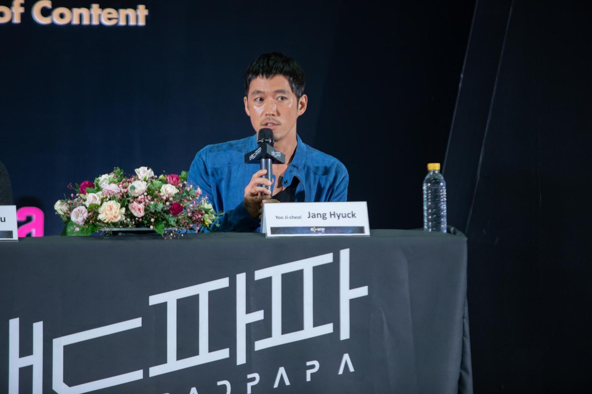 張赫表示這次的角色與他實際年齡相同,許多觀點讓他很認同,要為同齡男人「發聲」。(KKTV提供)