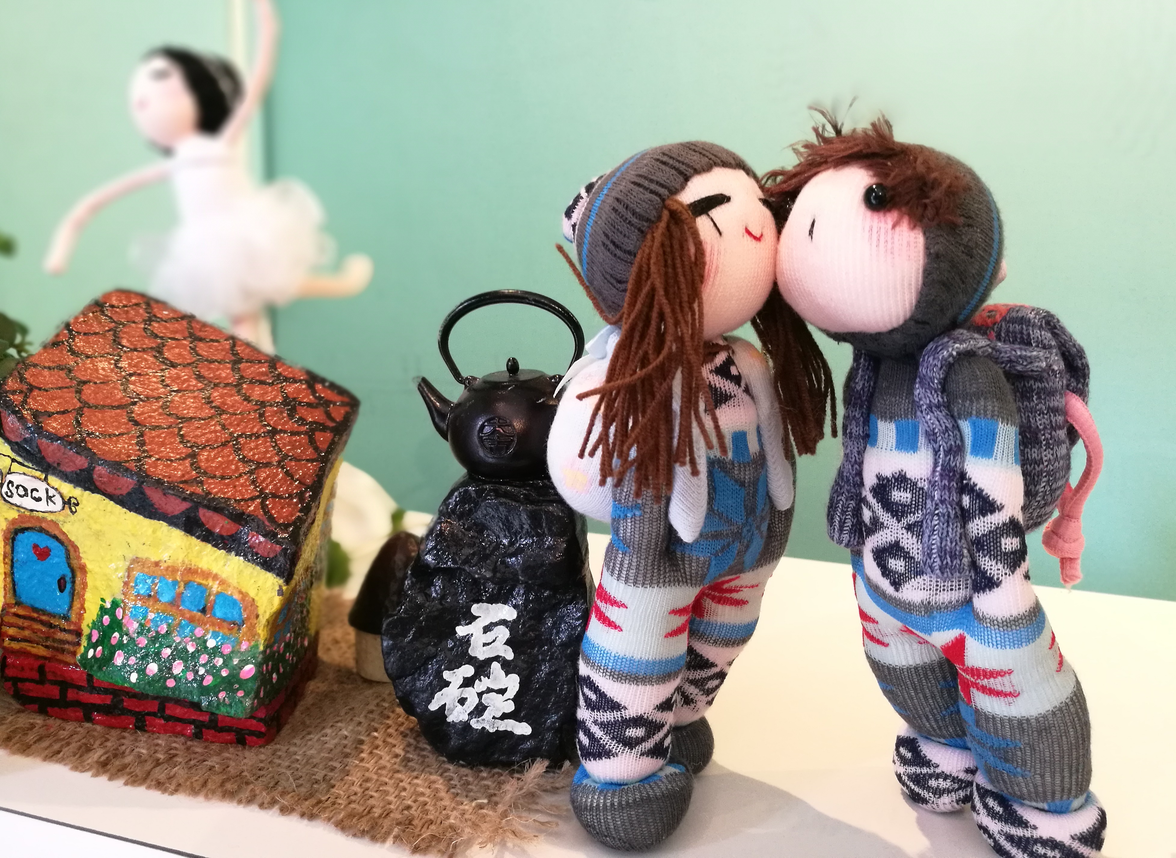 「HA SOCK」裡的每隻襪子娃娃，都是獨一無二的創作。