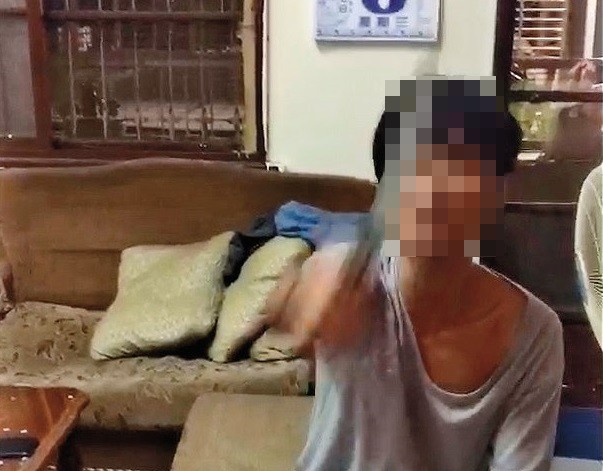 何男揮刀恐嚇遭女友控告，警方意外查出他是7年前連續竊盜案的漏網之魚。（讀者提供）