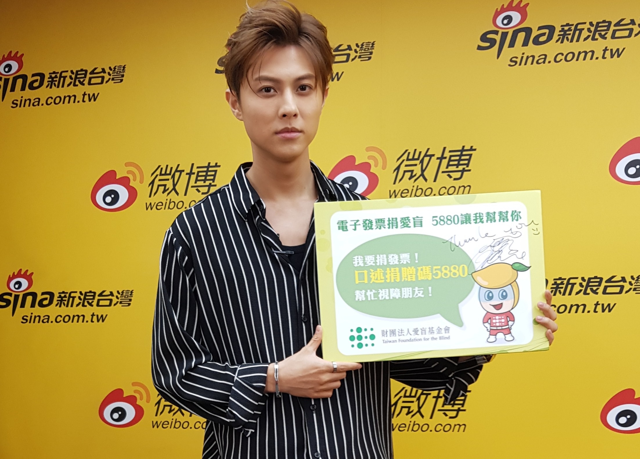 邱勝翊透露正在籌備寫真書，雖然身材結實但卻不敢全裸入鏡。（新視紀整合行銷提供）