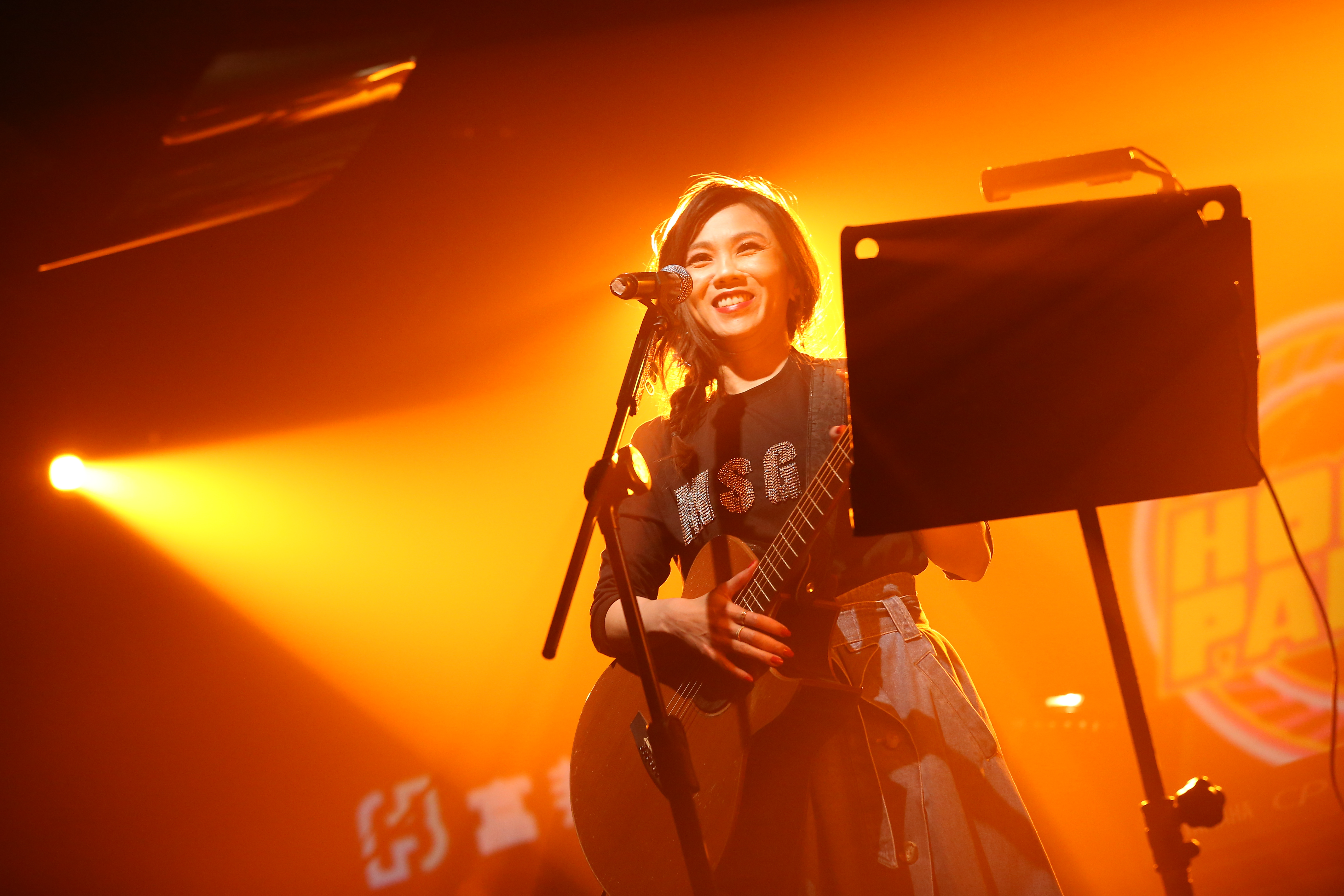 導師蔡健雅在Homie Party也準備了小型演唱。