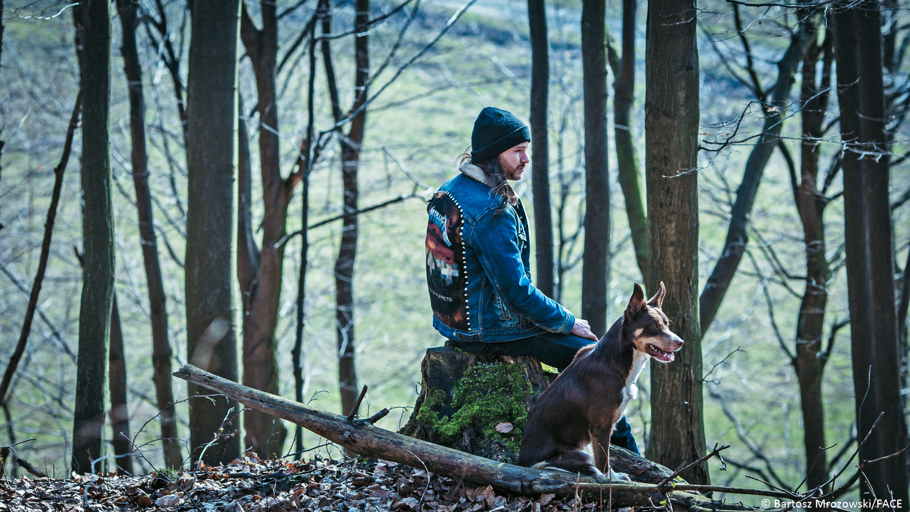 小鎮青年因意外毀容，他的重生之旅反映了世界的荒腔走板，逼現出更多真實面目。（可樂提供）