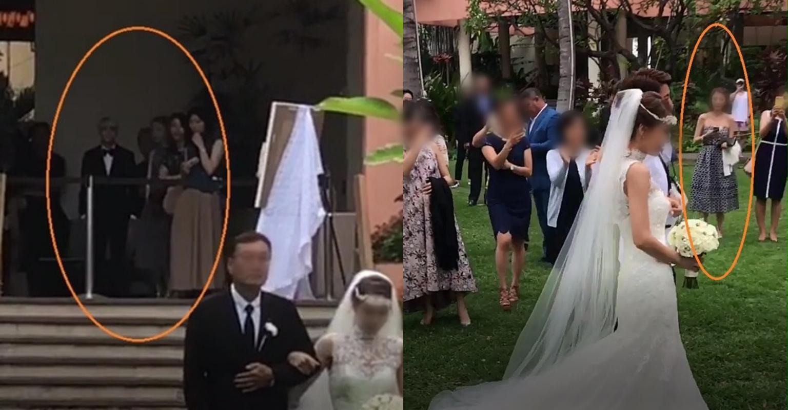 讀者提供姜成勳與親密好友Mr.朴五月份在夏威夷一同出席友人婚禮的照片。(讀者提供)