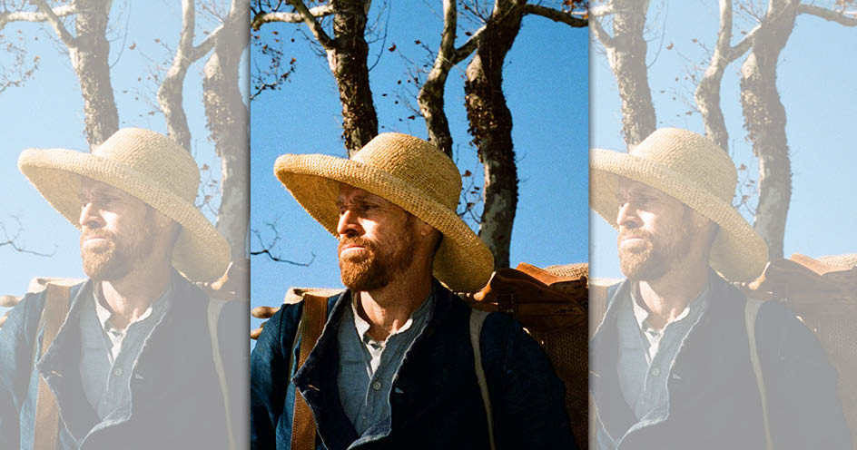 威廉達佛從影快40年，今年終於憑《梵谷：在永恆之門》飾演自殺前的殿堂級藝術家梵谷獲得本屆威尼斯影帝。（車庫娛樂提供）