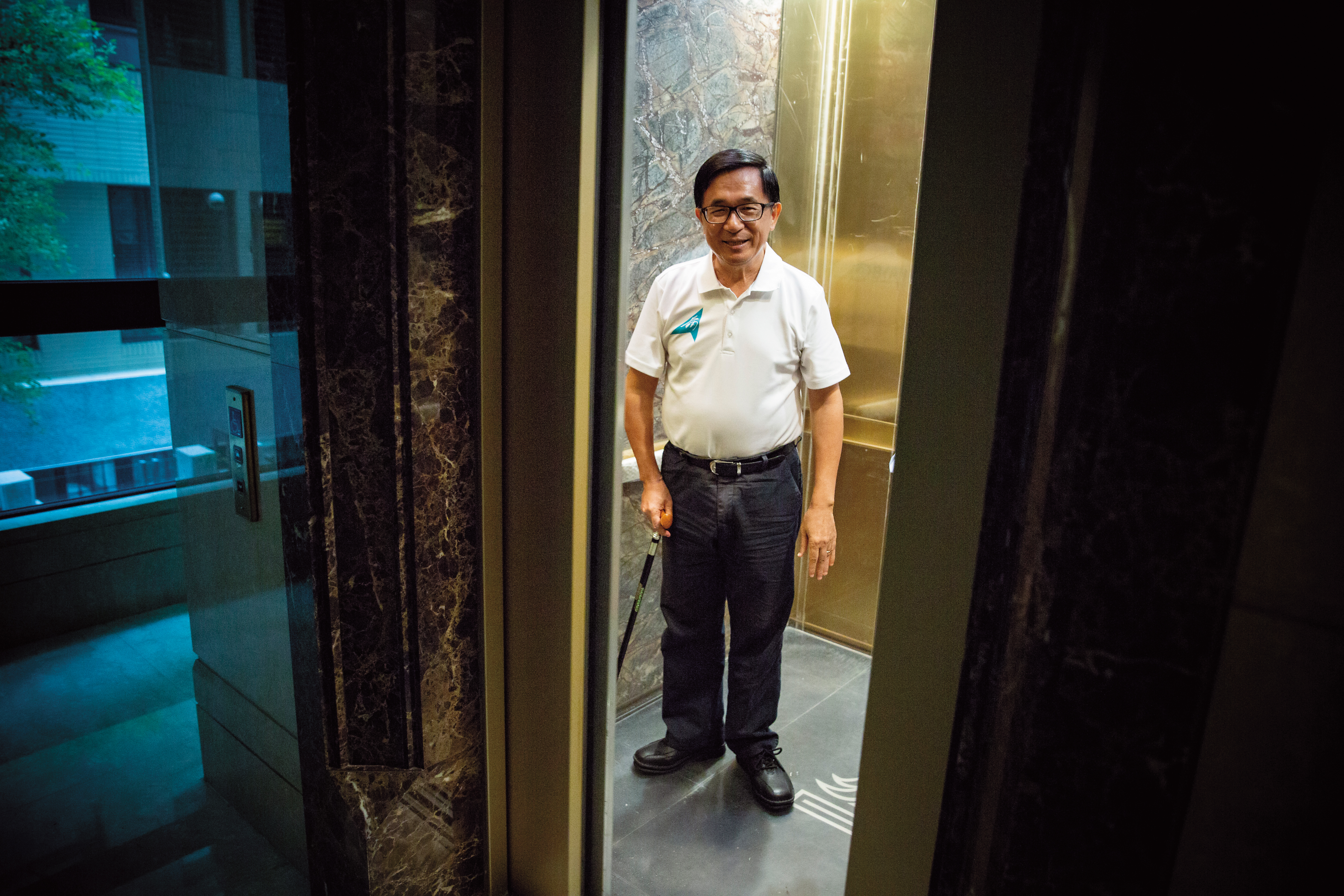 陳水扁卸任後官司纏身，但司法過程中程序正義的爭議，讓審判的公信力被打上問號。（讀者提供）