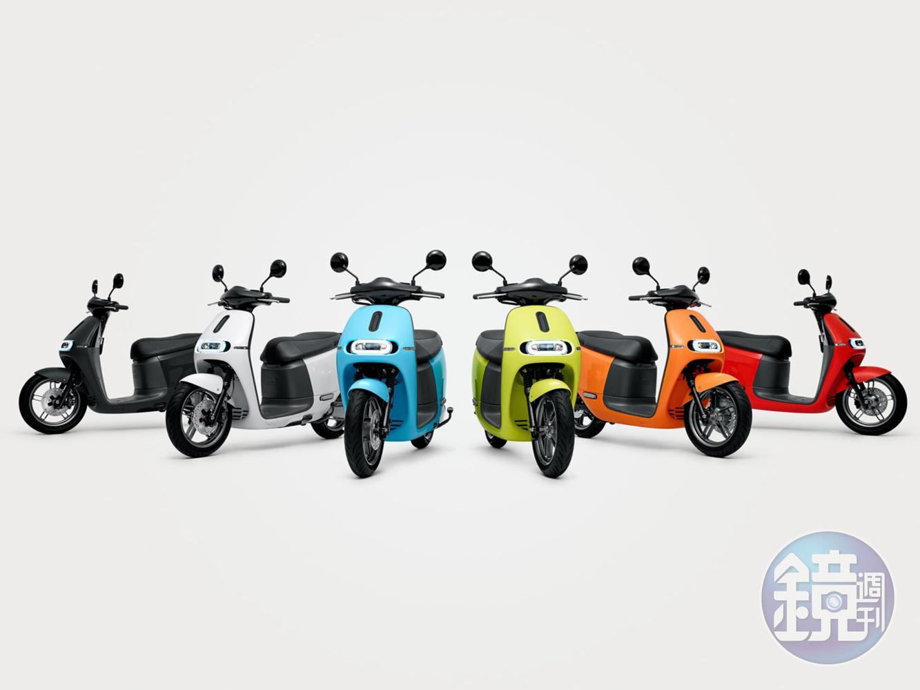 Gogoro 自 2015 年起投入台灣機車市場，以製造自有品牌的智慧雙輪和可方便交換電池的電池交換站，開展全新的電動機車商業模式。