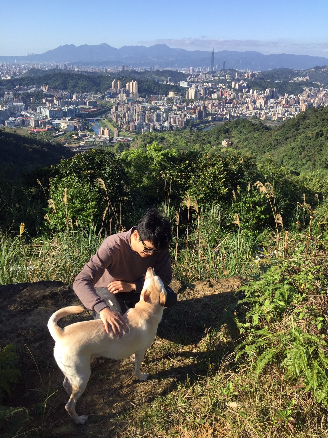 Pony經常爬山，他喜歡畫風景，也愛觀察昆蟲，會將所見所聞融入到創作中。（Pony提供）
