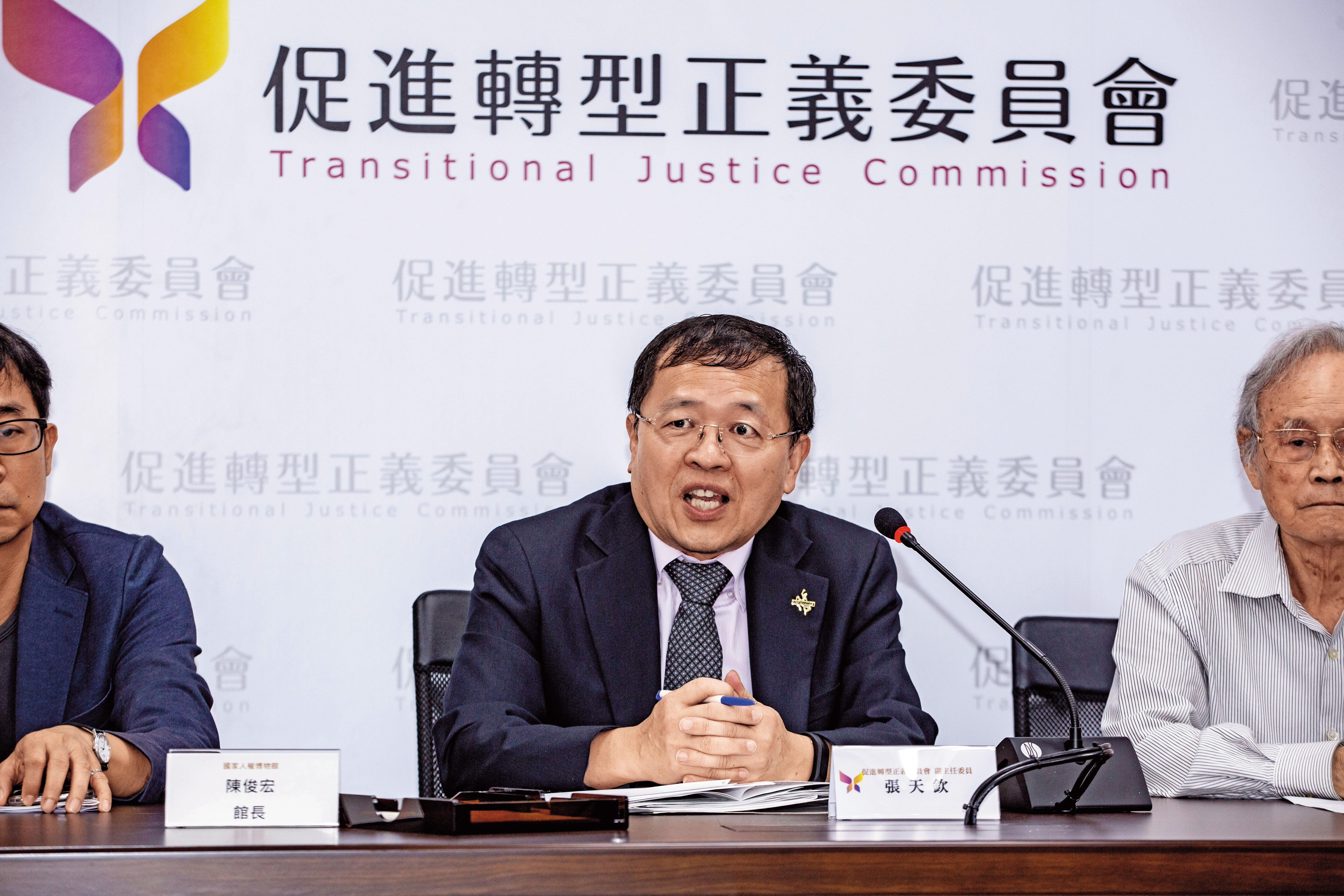 促轉會副主委張天欽（圖）主要負責平復司法不法、還原歷史真相，並促進社會和解，卻在內部點名侯友宜是轉型正義最惡劣的例子。