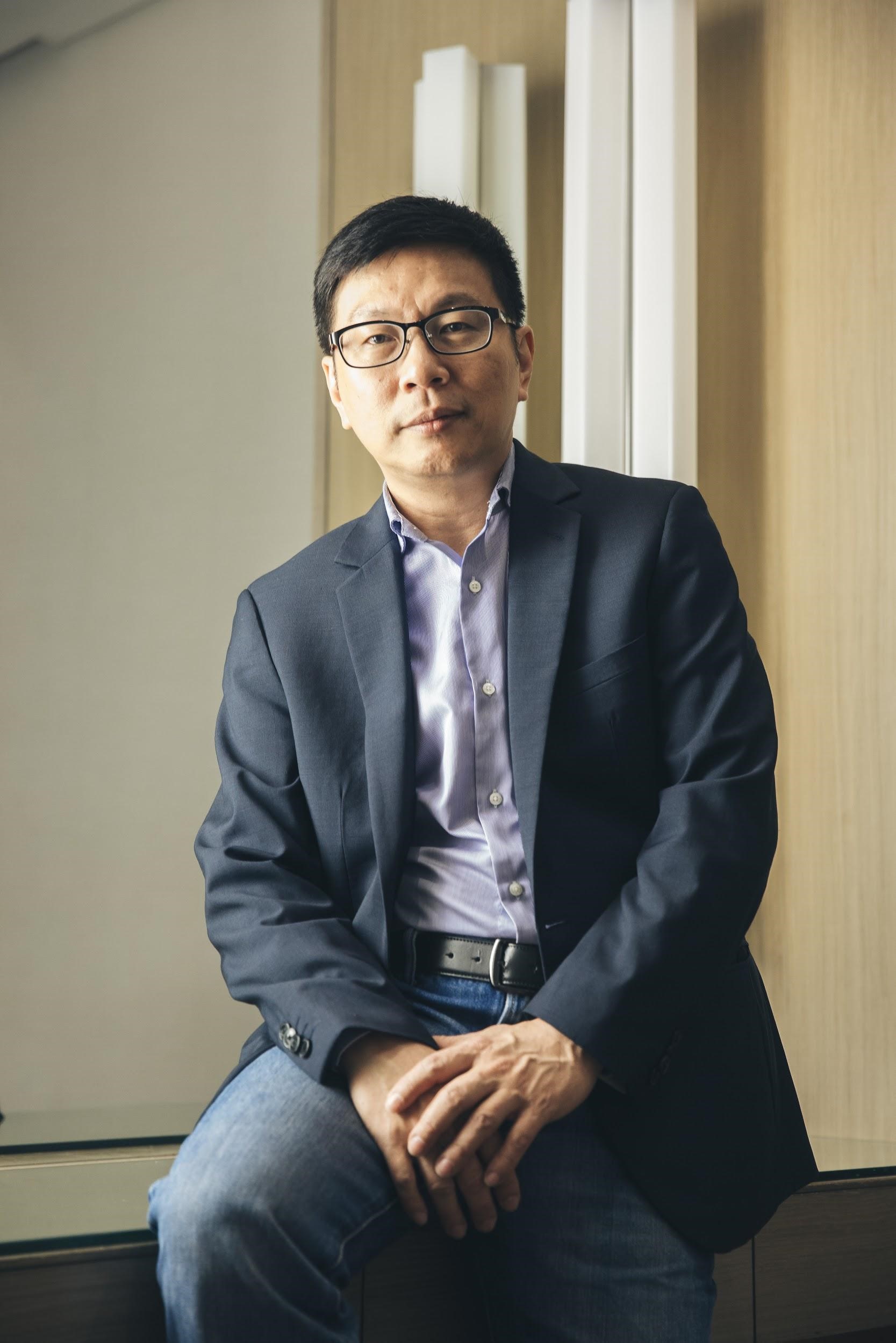 中國音樂世界集團CEO霍紹文來台出席金曲獎論壇,分享演出製作與節目IP代理心得。