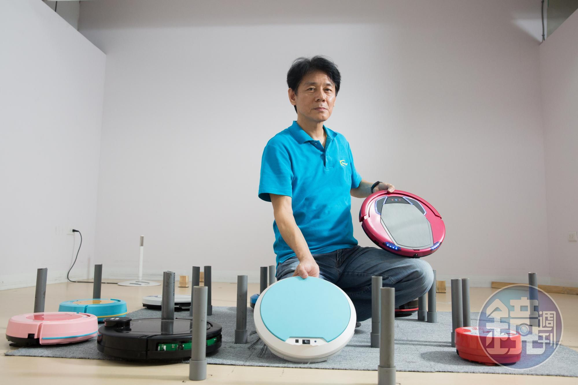松騰是全球市占第二的掃地機王,董事長燕成祥在女兒手機裡的代號卻是笨蛋。