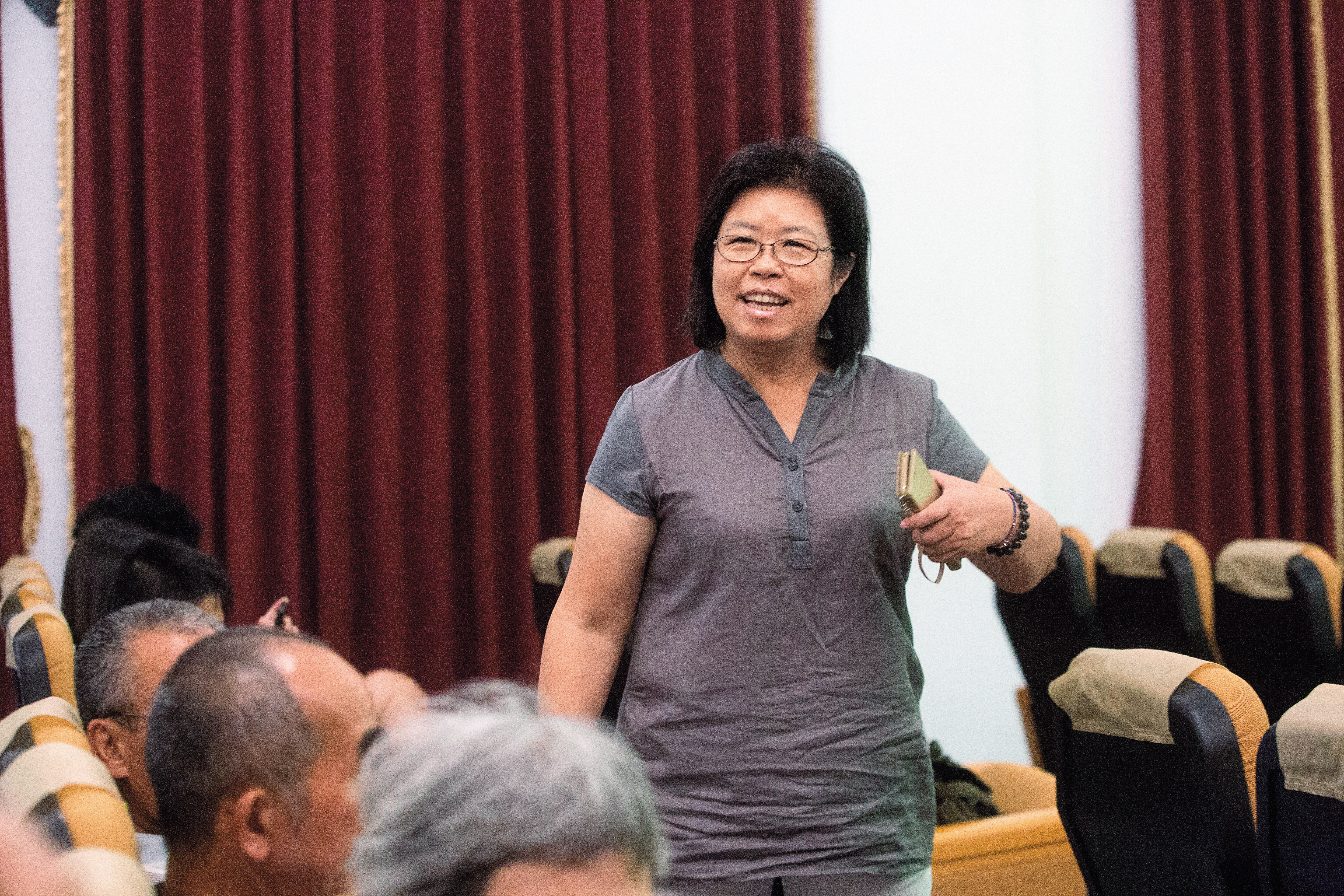 今年8月的《台灣國際人權影展》播放關於黃媽媽的紀錄片《孤軍》，放映會上黃媽媽一改悲憤形象，露出笑容招呼觀眾。