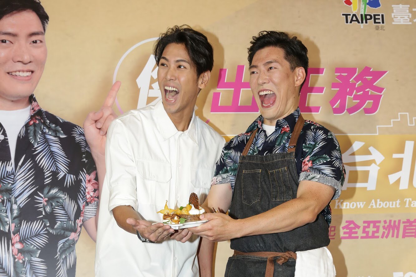 Jason Wang（右）與陳德烈因愛好下廚而建立好交情。