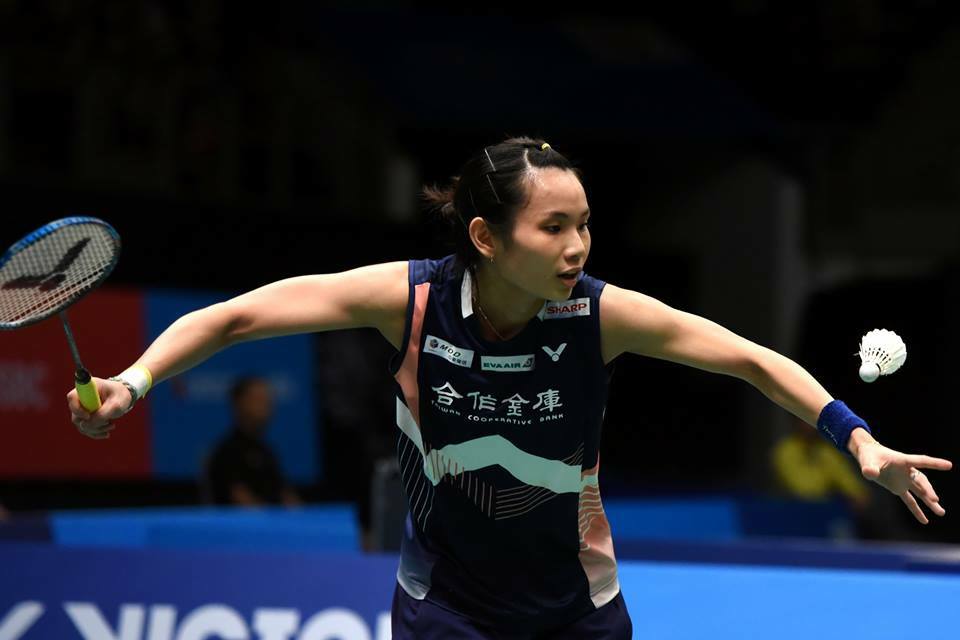 羽球球后戴資穎IG遭盜，父親代為報案並呼籲球迷勿受騙。（翻攝自戴資穎臉書）