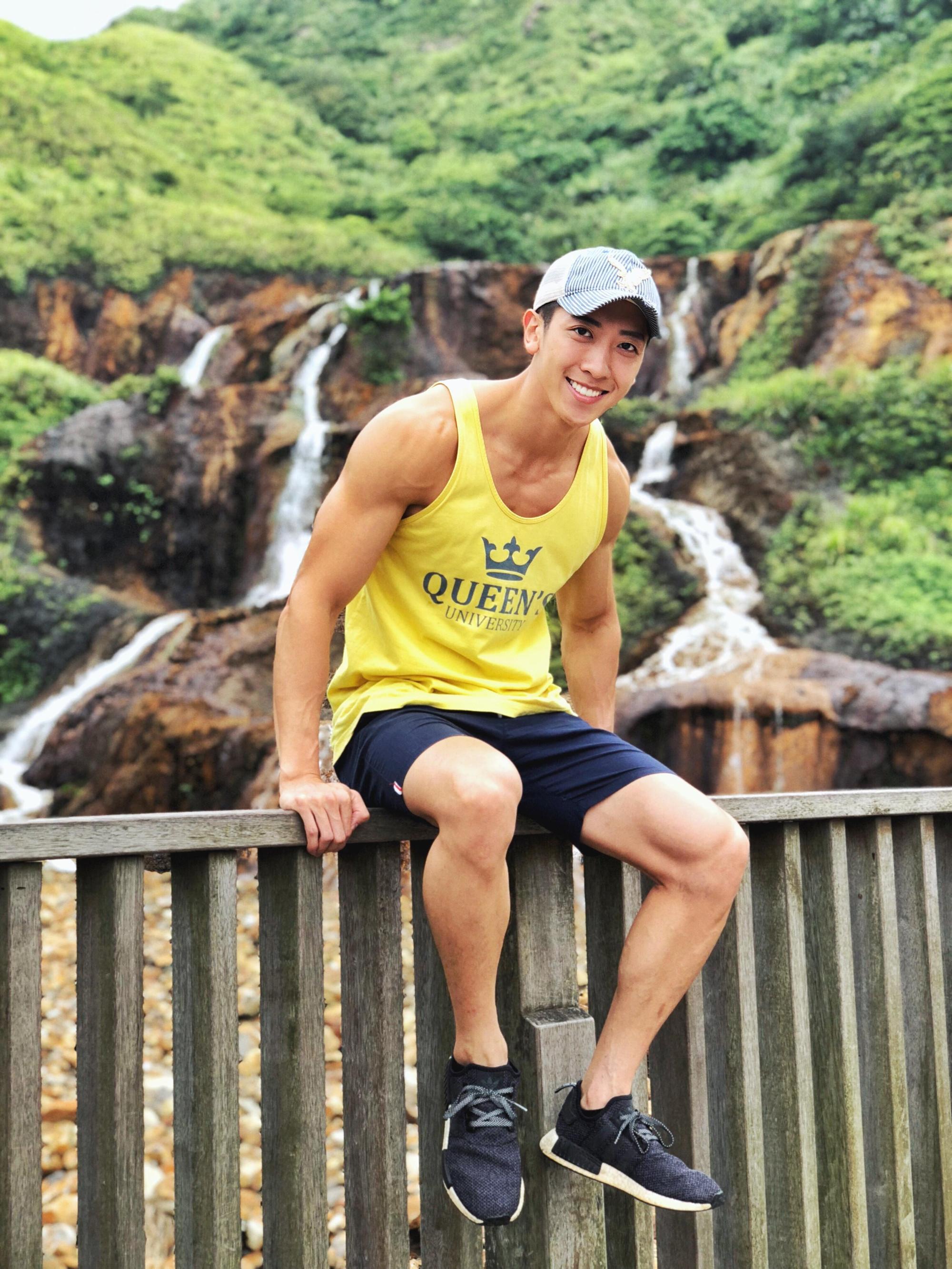 張哲偉是個性外向的大男孩，對環境的適應力也很強。（伊林提供）