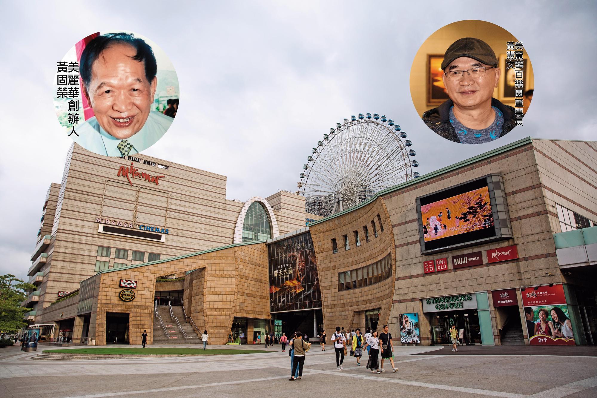 美麗華百樂園內是台北大直重劃區知名的地標及商城，但家族卻爭訟不斷。因集團創辦人黃固榮遺產問題，讓兒子黃憲文遭小媽提告追討近億元財產。