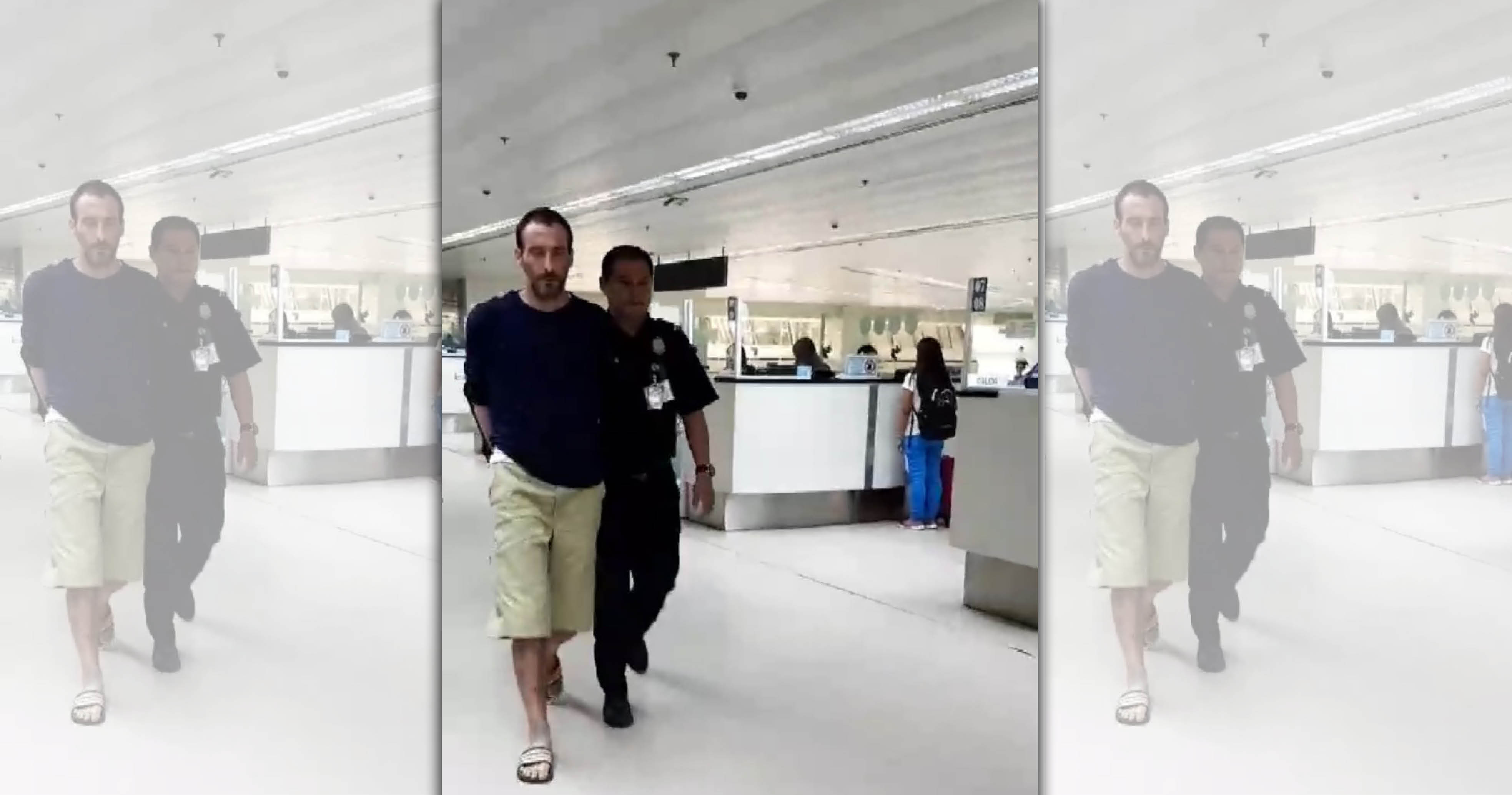 孫嫌殺害加拿大籍男子Ryan後，潛逃出境遭菲國逮捕。（刑事局提供）