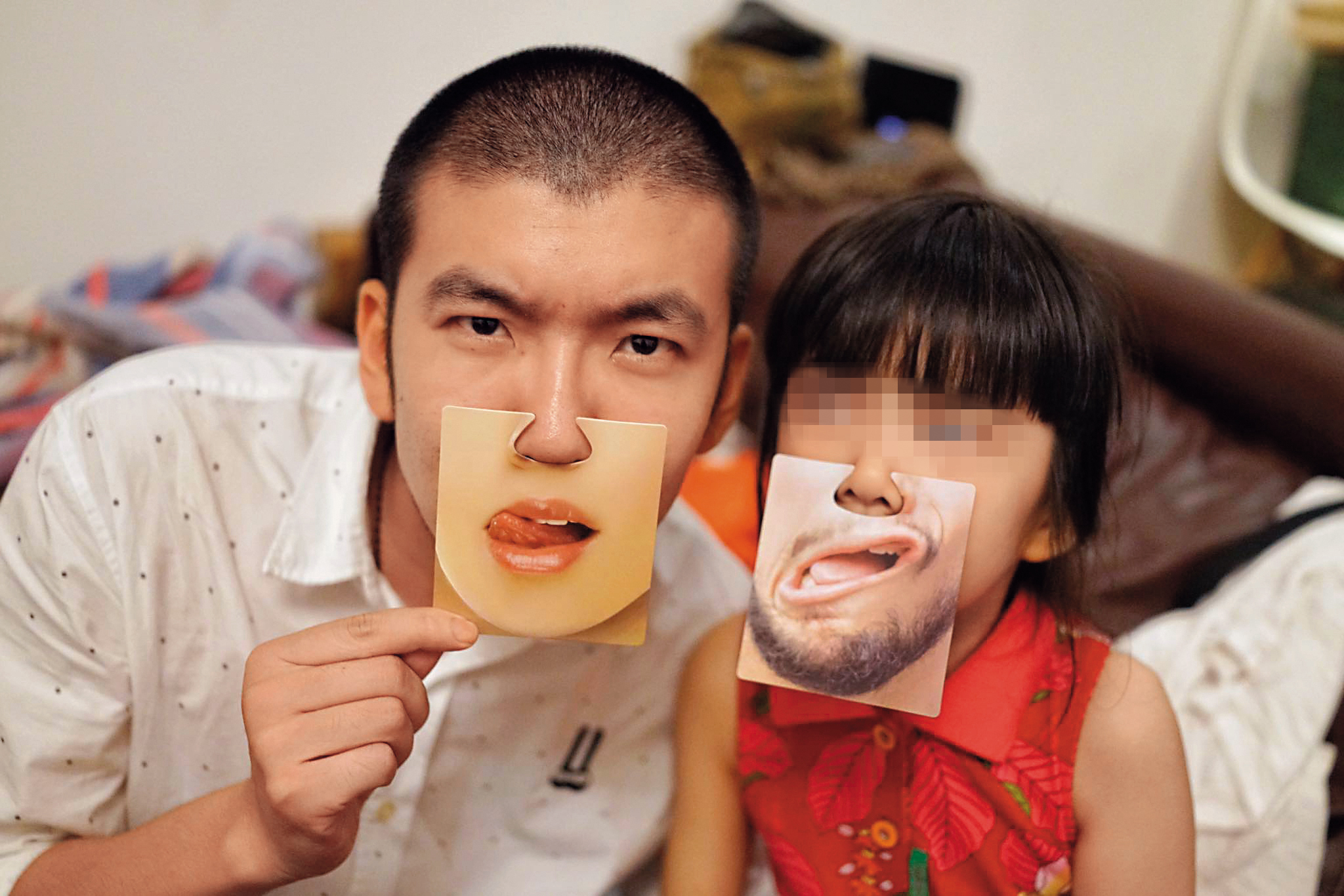 林哲樂偶爾會在臉書曬出父愛,跟女兒感情很好。(翻攝自林哲樂臉書)