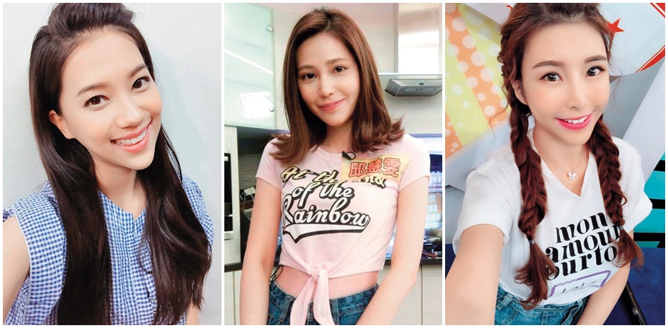 周家欣、邱慧雯和蘇心甯（左至右）都曾抓包男友偷吃簡訊而怒到分手。
